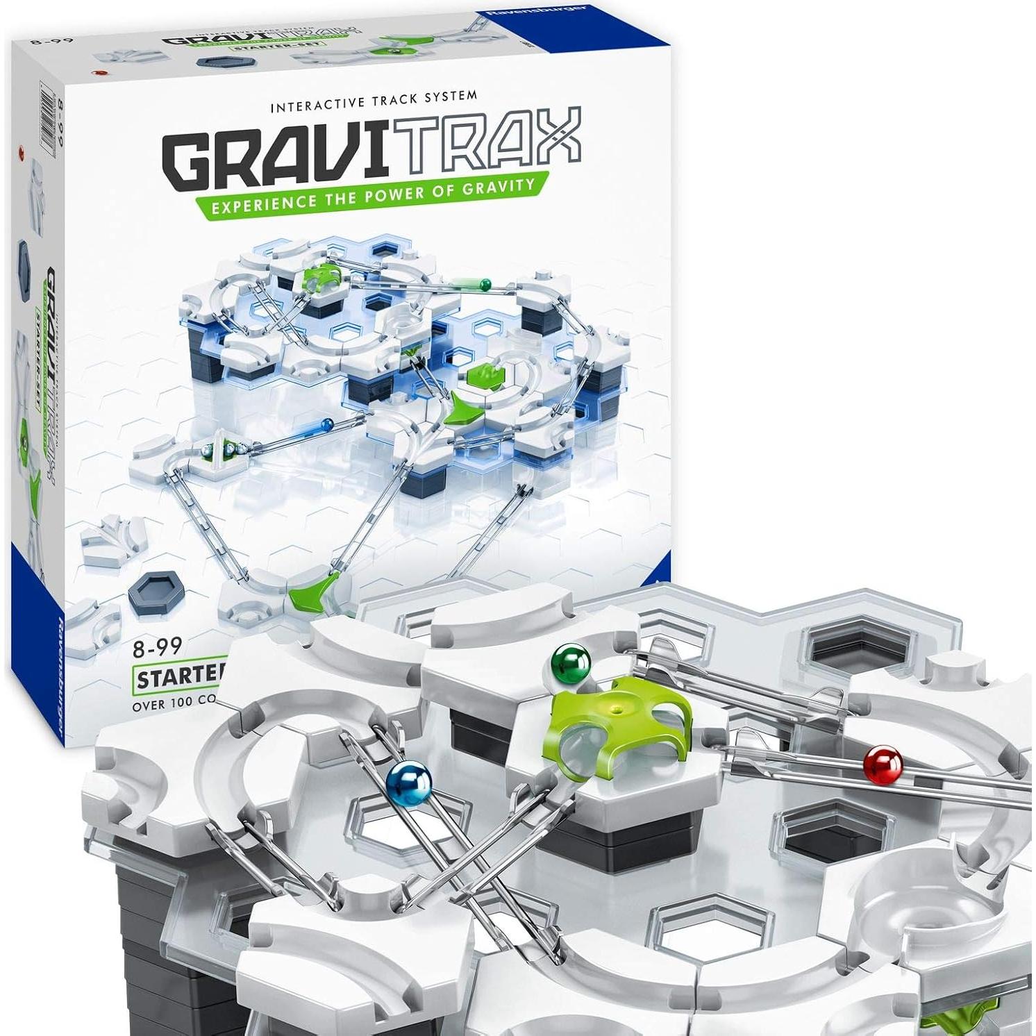 Ravensburger GraviTrax Set Inicial Carrera de Canicas 122 Piezas