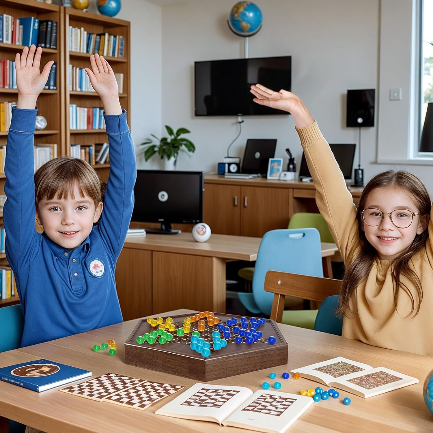 Canicas de vidrio 180PCS 3 Nutrias, 7 colores, 1.4 cm