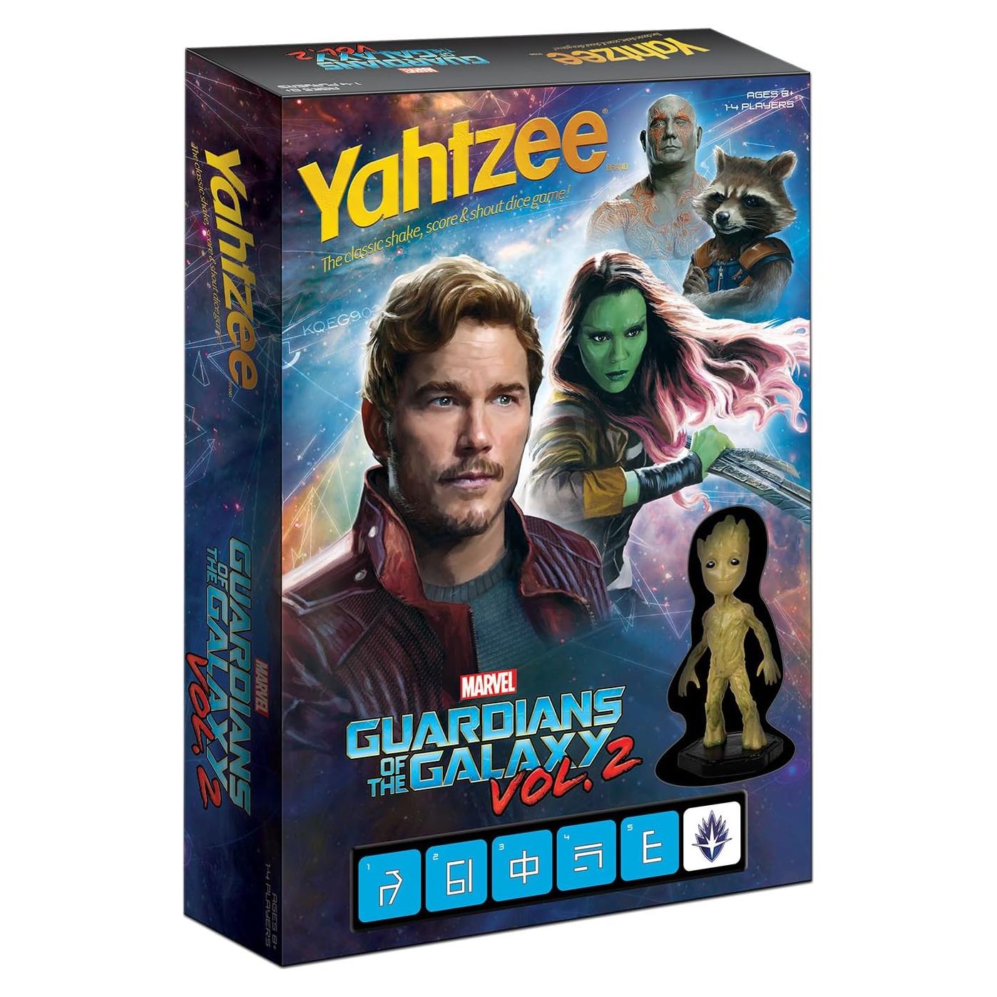 Juego de Mesa Yahtzee Guardianes de la Galaxia USAopoly