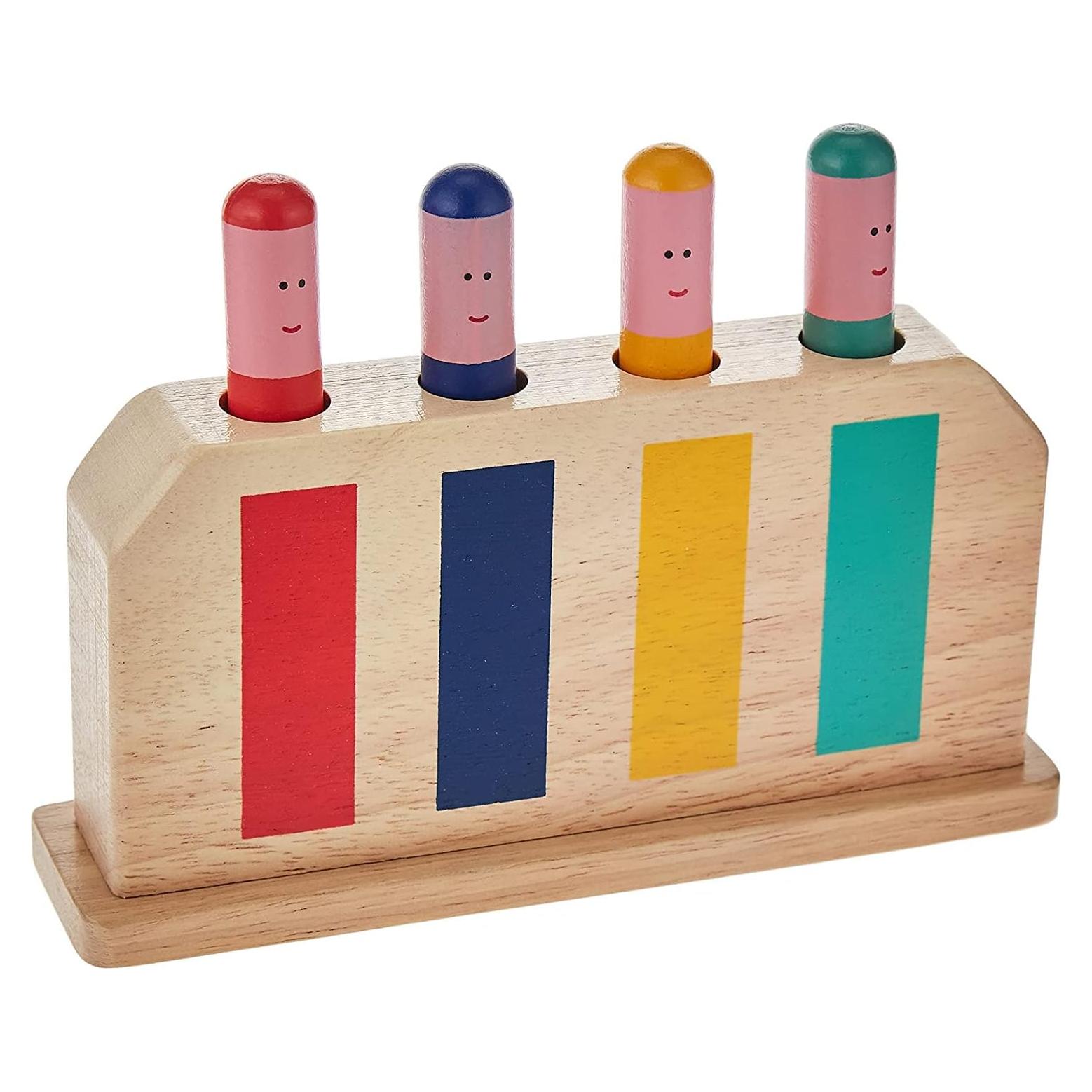 Juguete Pop Up de Madera The Original Toy Company - 4 Figuras