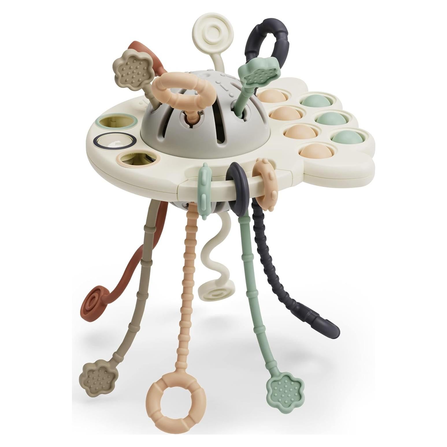 Juguete Montessori de Cuerda de Silicona GOPO 18+ Meses