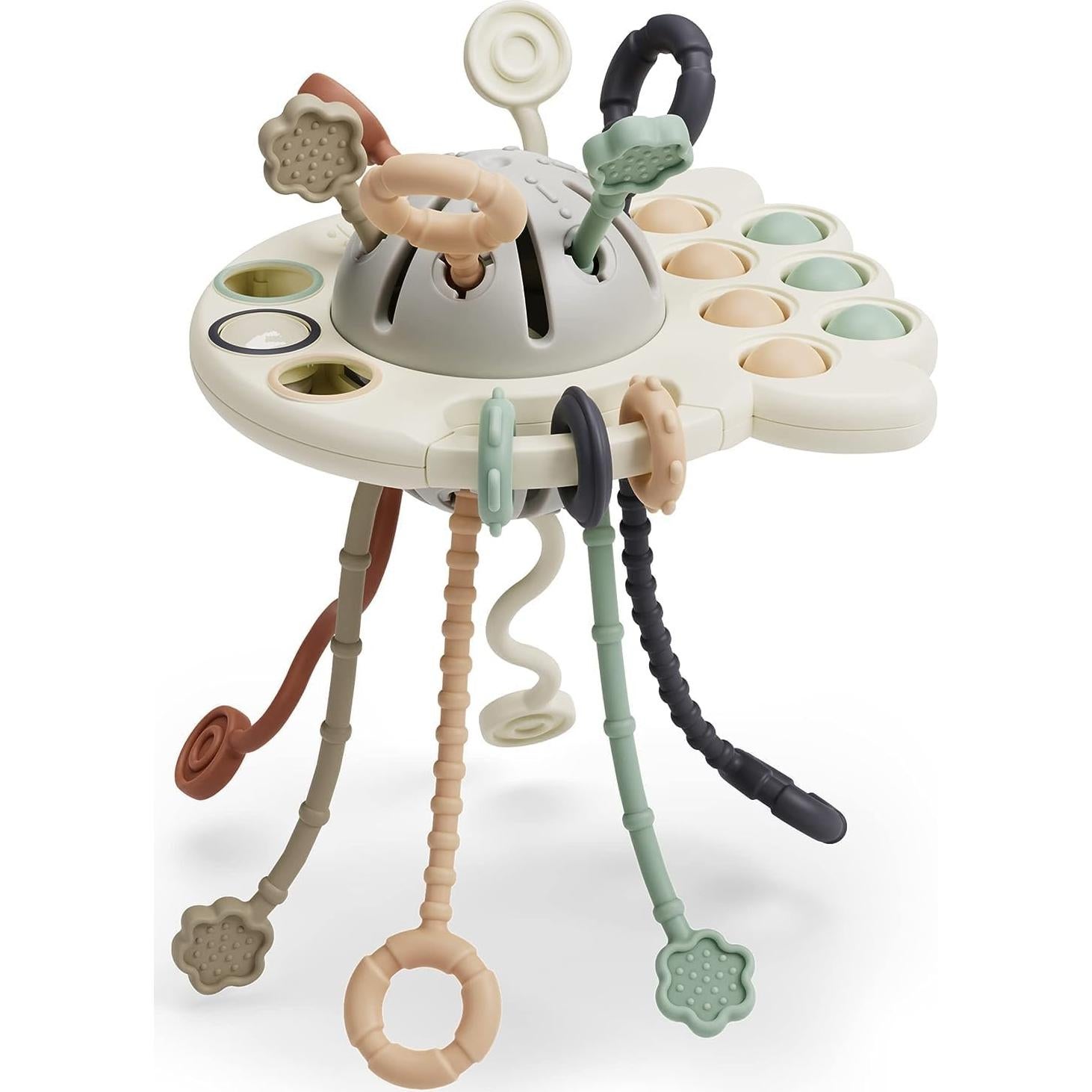 Juguete Montessori de Cuerda de Silicona GOPO 18+ Meses