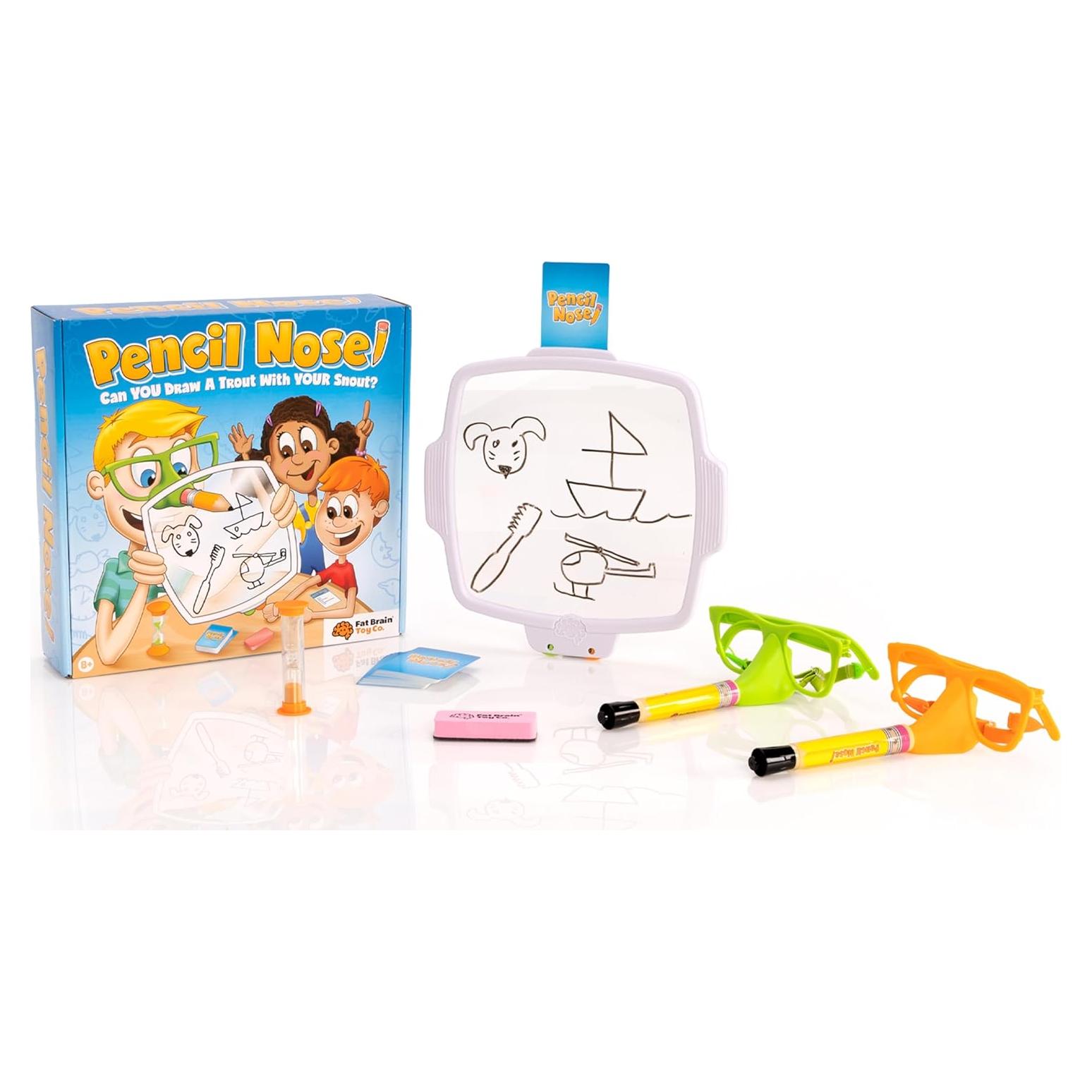 Juego de Mesa Fat Brain Toys Pencil Nose para Familias 8+
