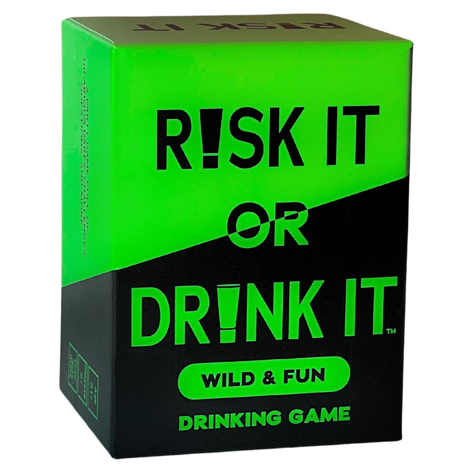 Juego de Bebidas RISK IT OR DRINK IT - 150 Desafíos Divertidos