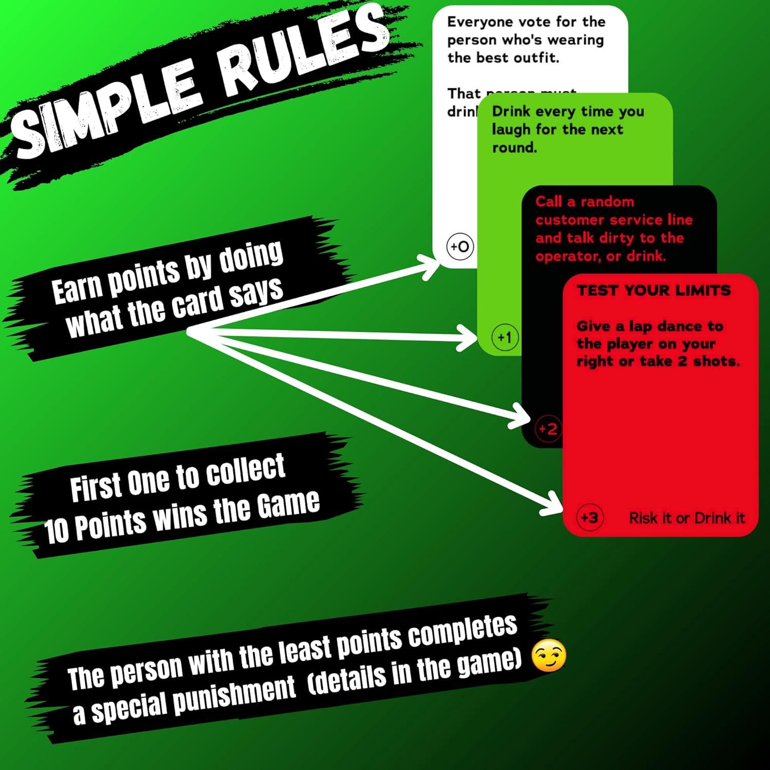 Juego de Bebidas RISK IT OR DRINK IT - 150 Desafíos Divertidos