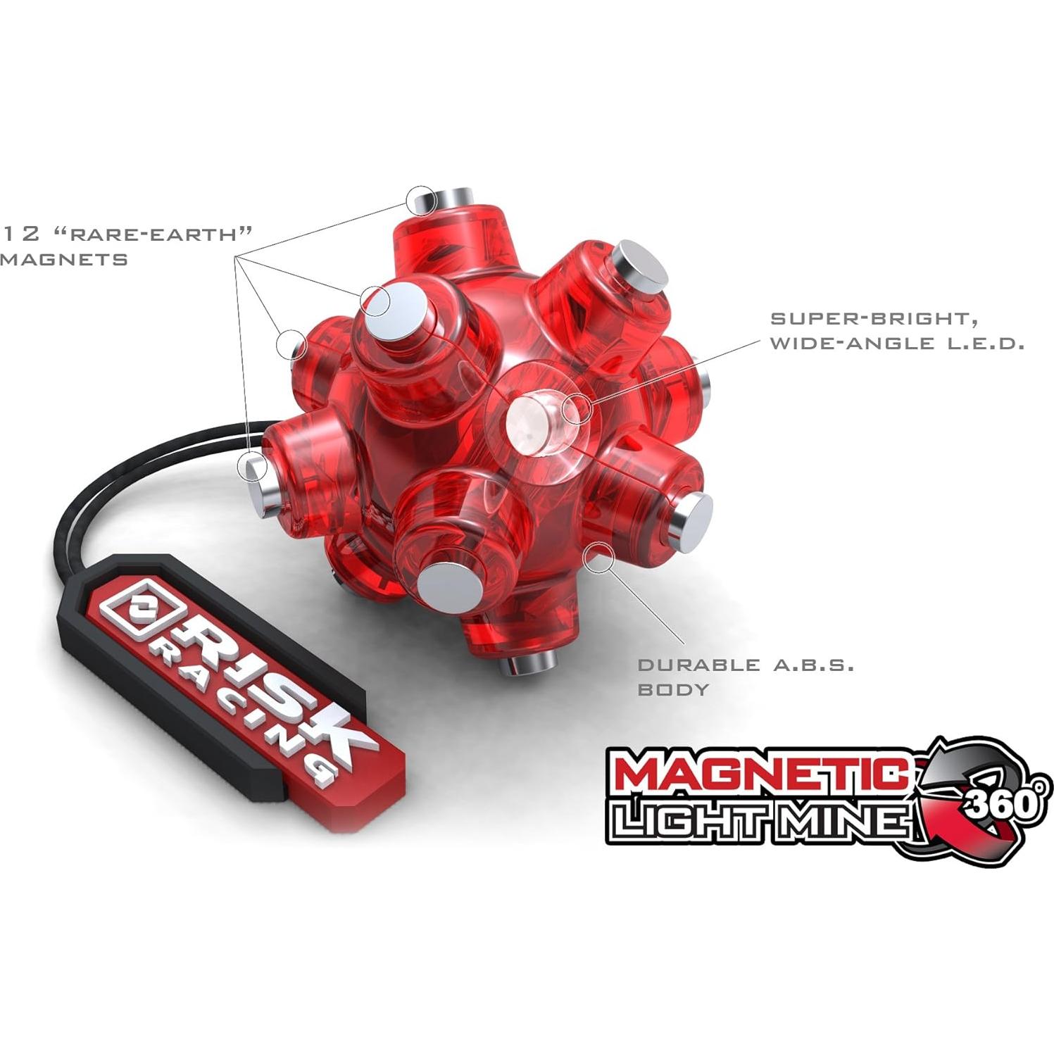 Luz Magnética LED Risk Racing 00140 - Compacta y Potente