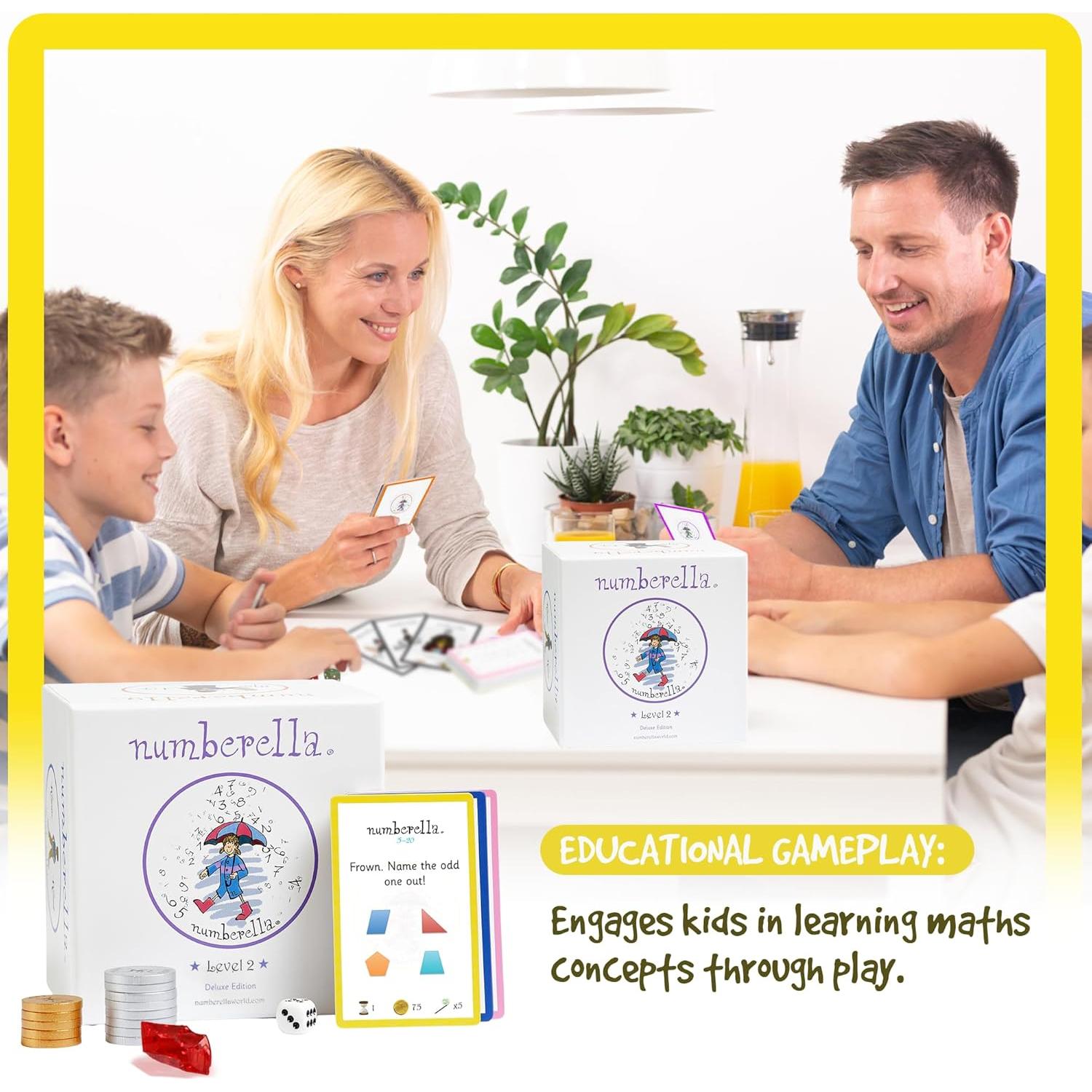 Juego de Matemáticas Numberella Deluxe - Nivel 2 para 8-11 años