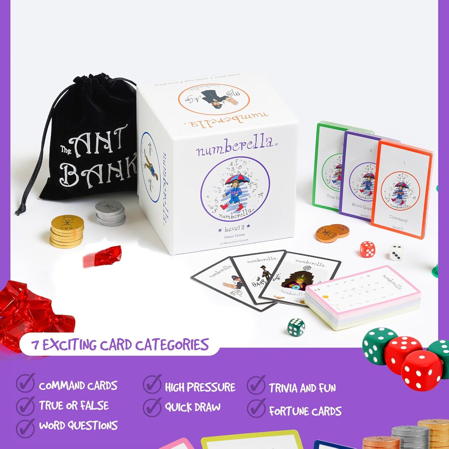 Juego de Matemáticas Numberella Deluxe - Nivel 2 para 8-11 años