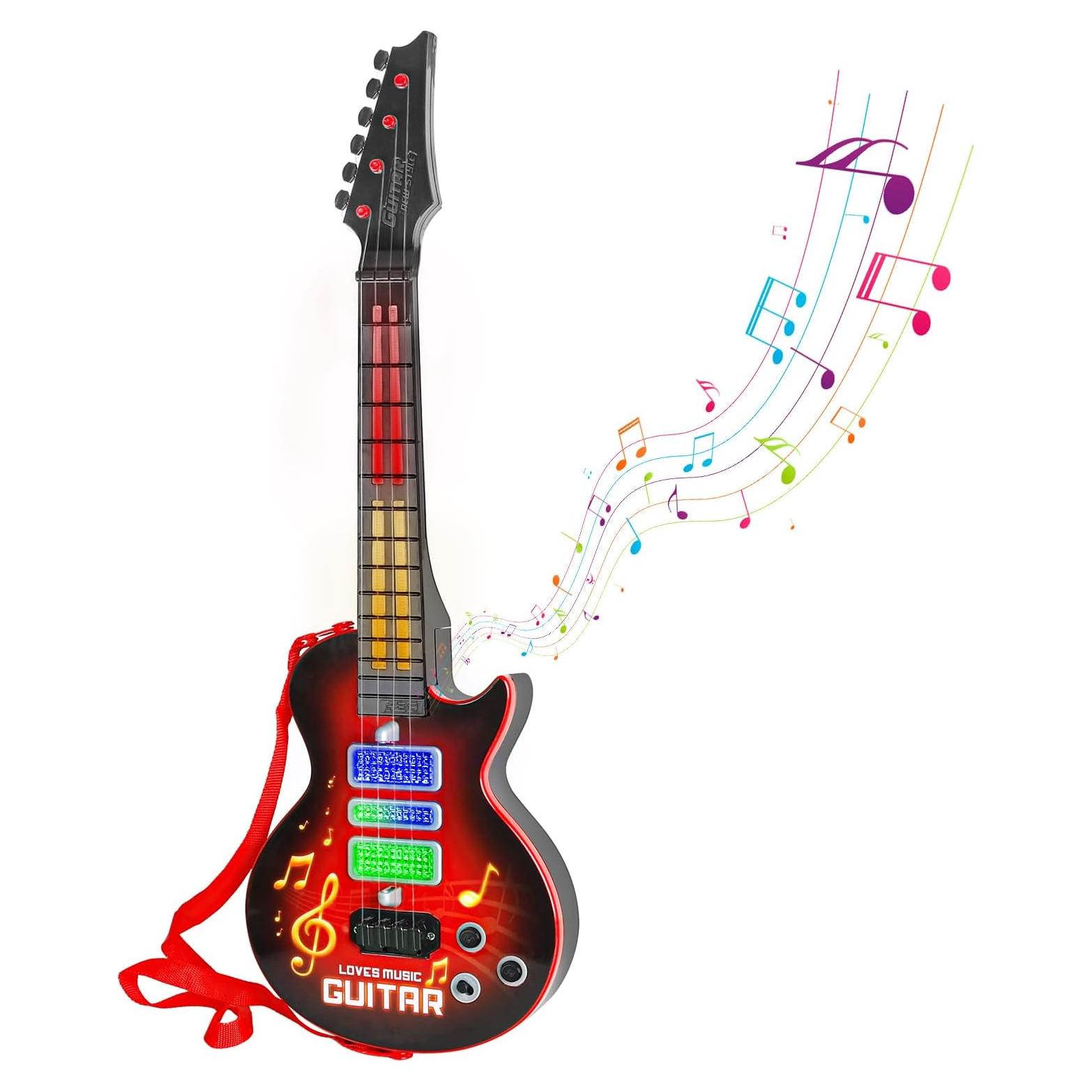 Guitarra Eléctrica Infantil M SANMERSEN 53.1 cm 4 Cuerdas