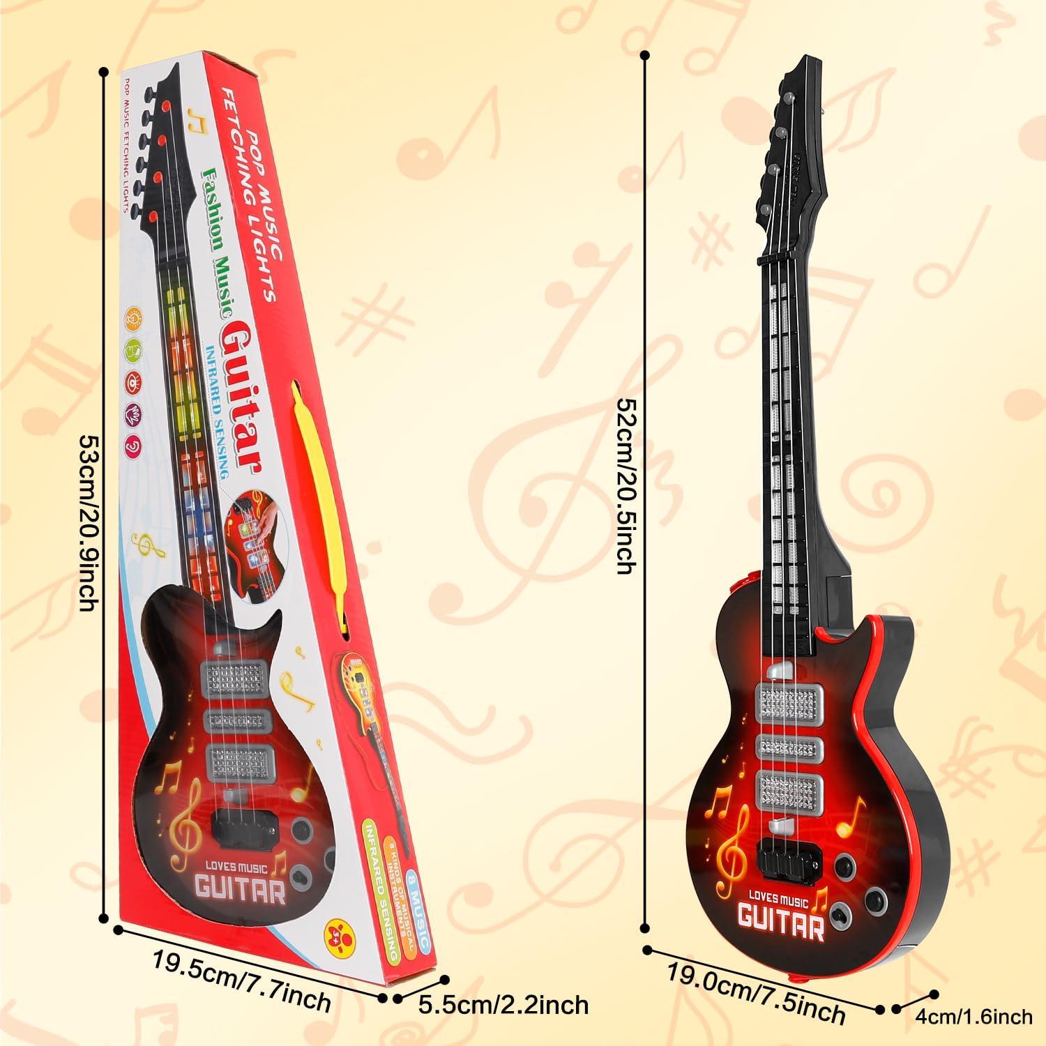 Guitarra Eléctrica Infantil M SANMERSEN 53.1 cm 4 Cuerdas