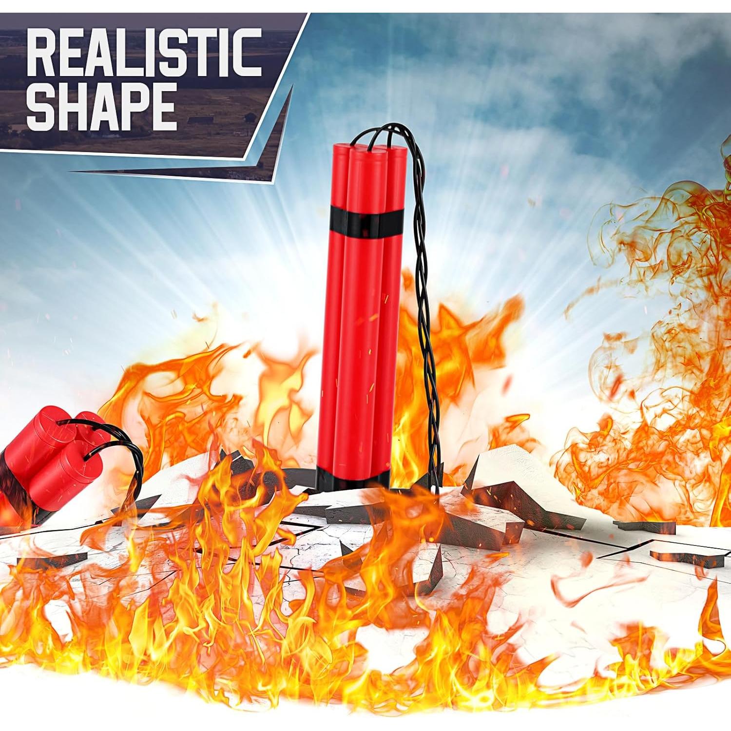 Set de 6 Bombas Falsas Sratte para Jugar y Cosplay