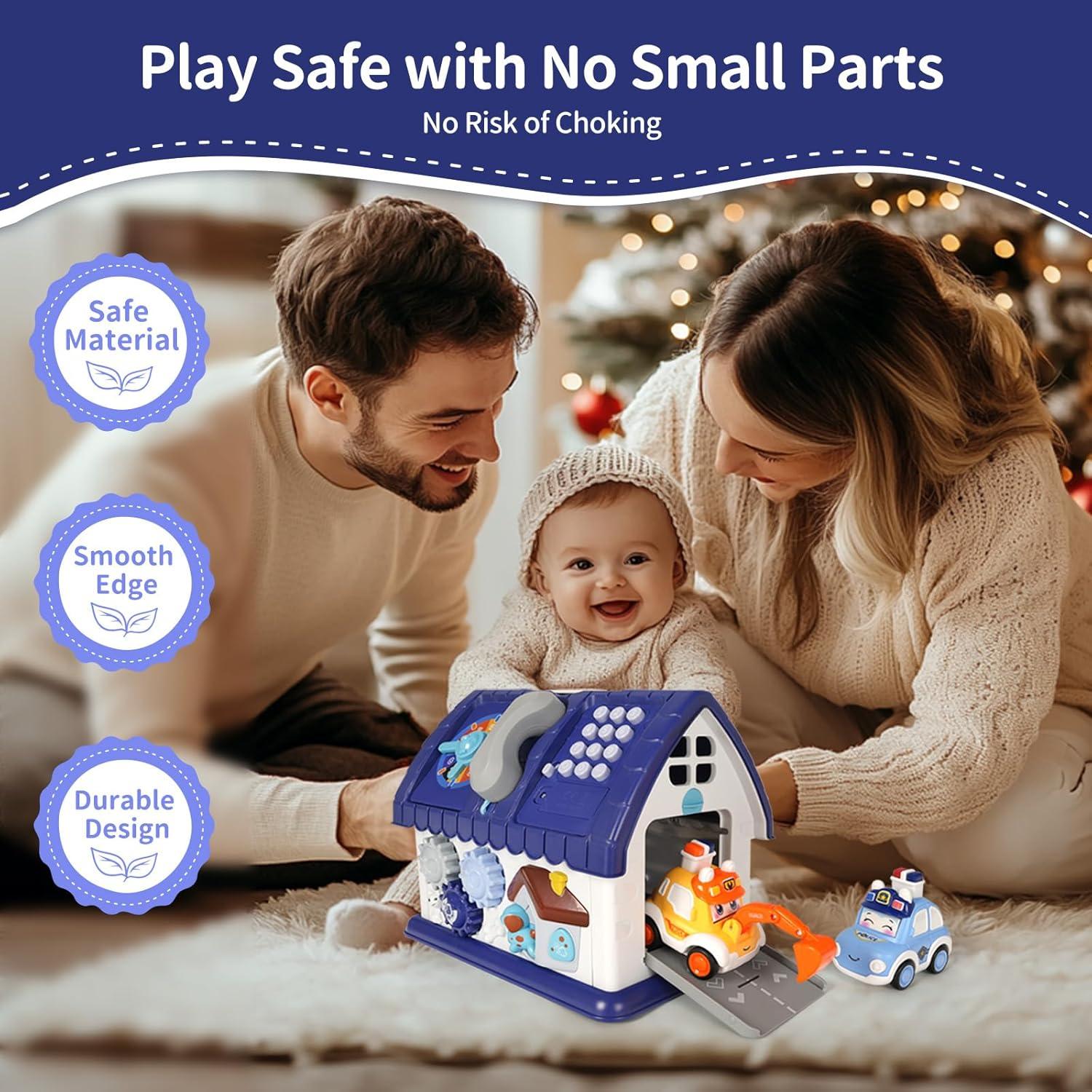 Juguete Educativo Sensorial 8 en 1 LanwIdyll para Niños 1-3 Años