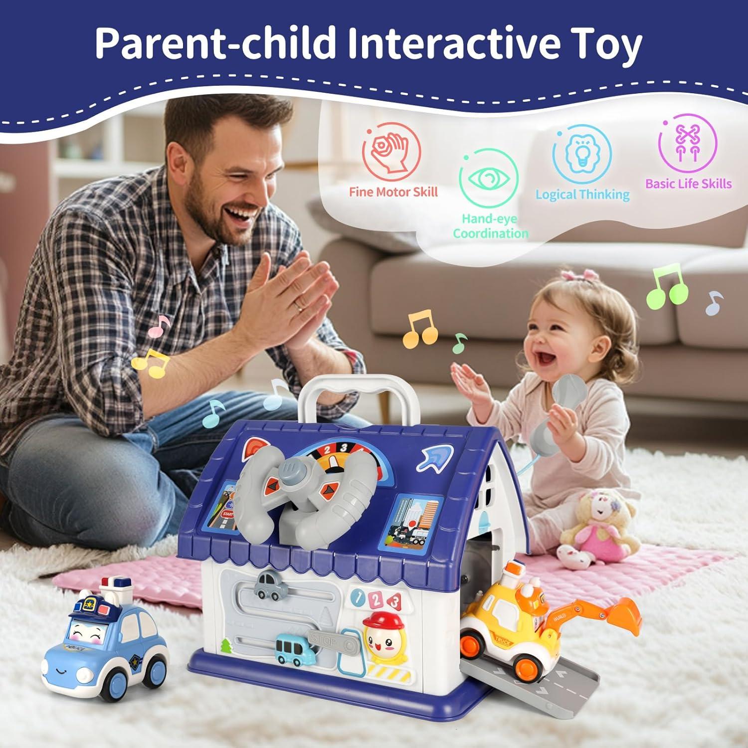 Juguete Educativo Sensorial 8 en 1 LanwIdyll para Niños 1-3 Años