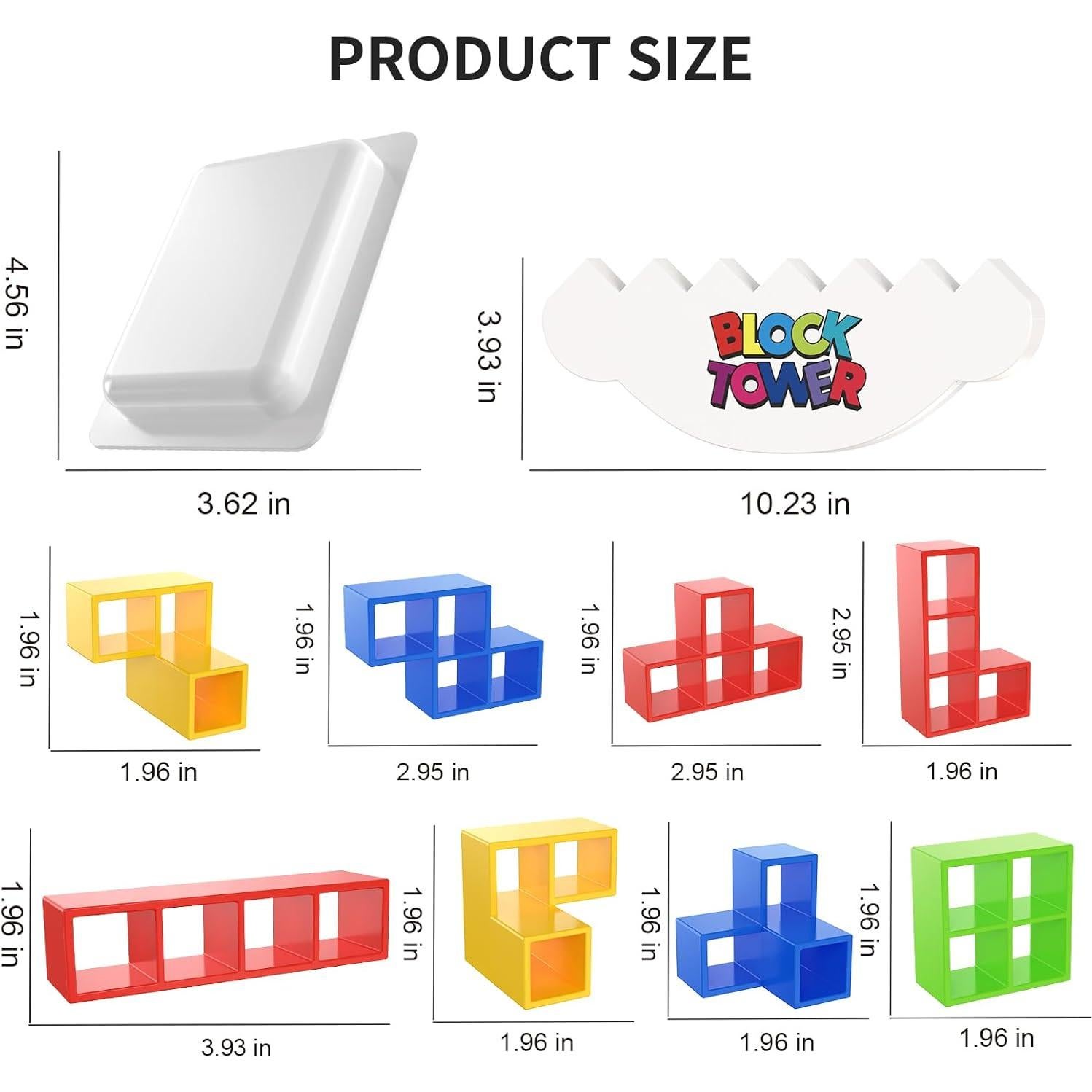 Juego de Bloques de Apilamiento OUXIA 48 Pcs - Diversión Familiar