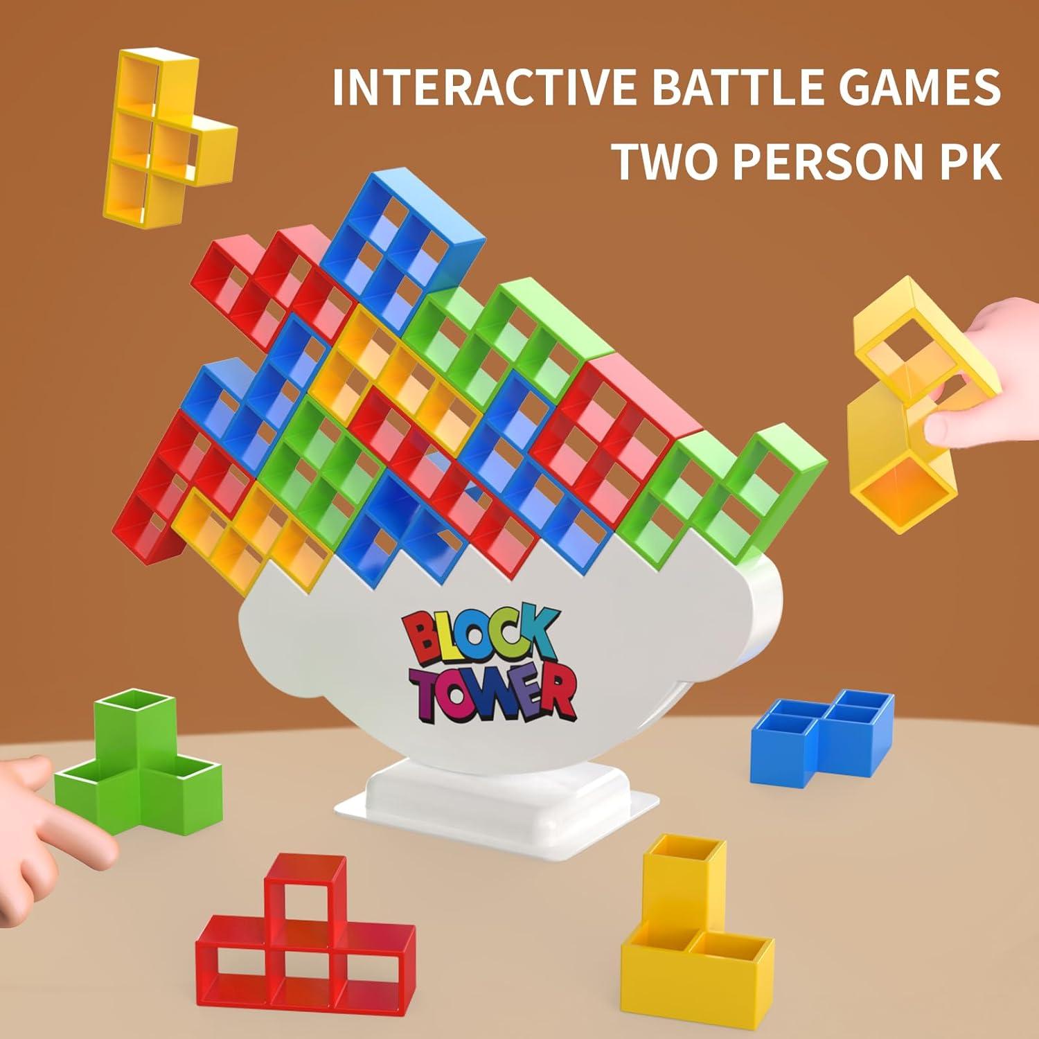 Juego de Bloques de Apilamiento OUXIA 48 Pcs - Diversión Familiar