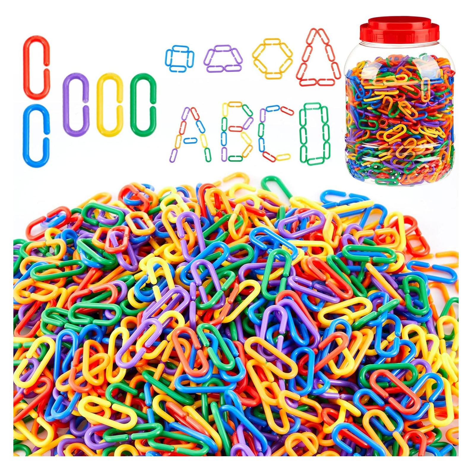 Cubo de 1000 Enlaces de Aprendizaje Wettarn para Niños