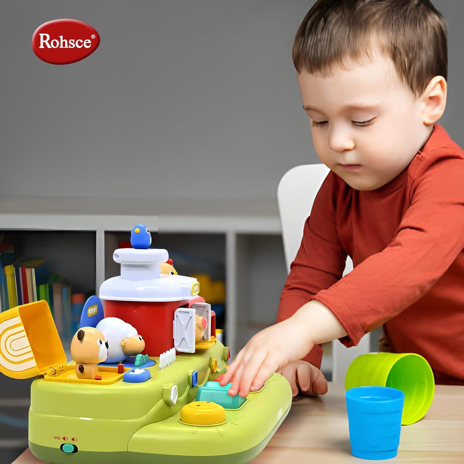 Juguete emergente musical ROHSCE para bebés 6-12 meses