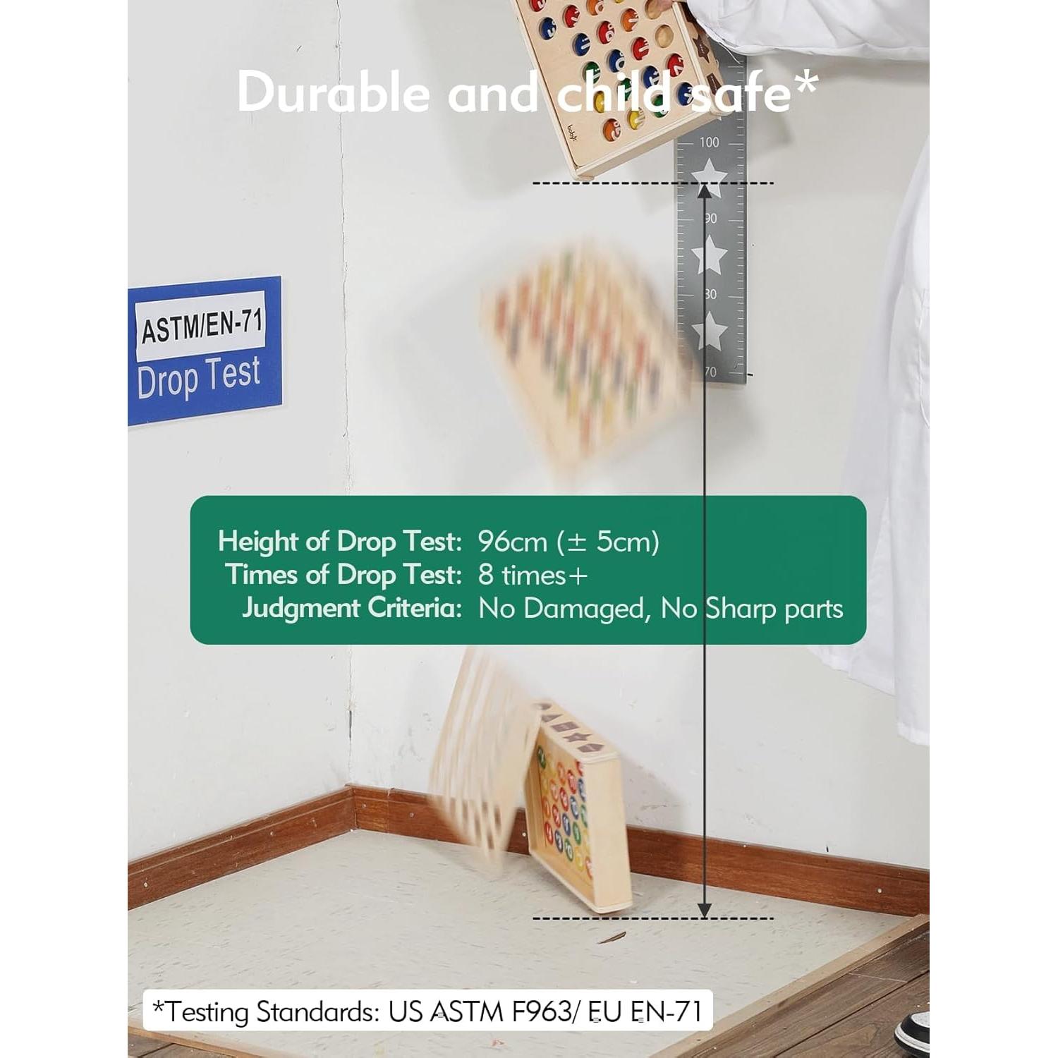 Juego de Pesca Magnético Boby para Niños 1-5 Años - Madera