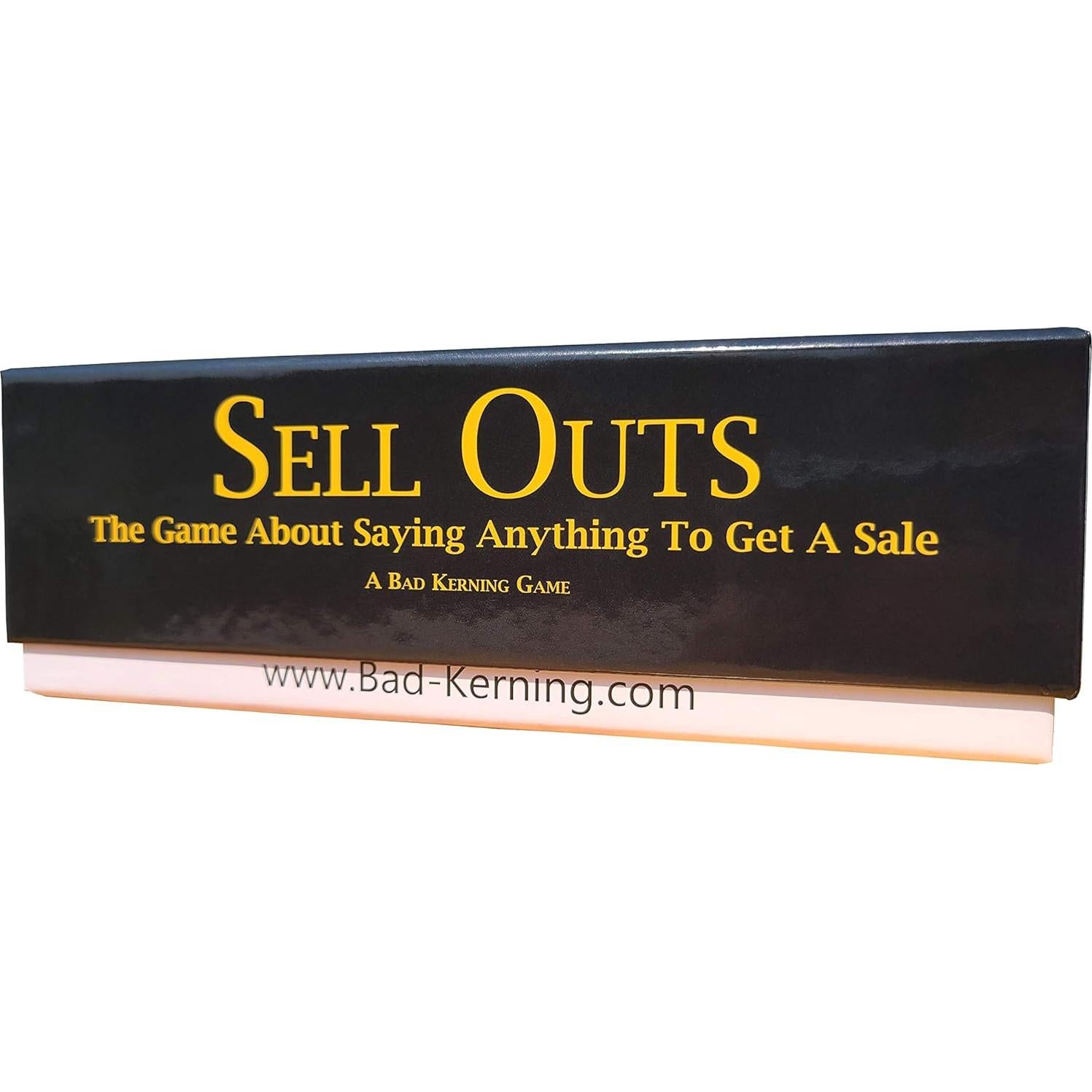Juego de Cartas Sell Outs - Bad Kerning LLC - 450 Cartas