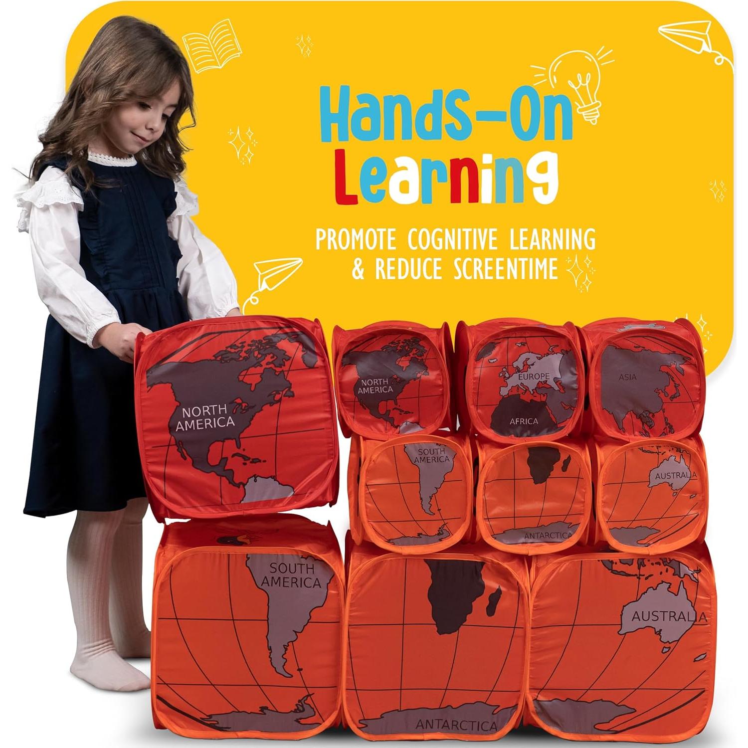 Bloques de Construcción Jumbo Plegables TODO BLOQUES 52 Piezas