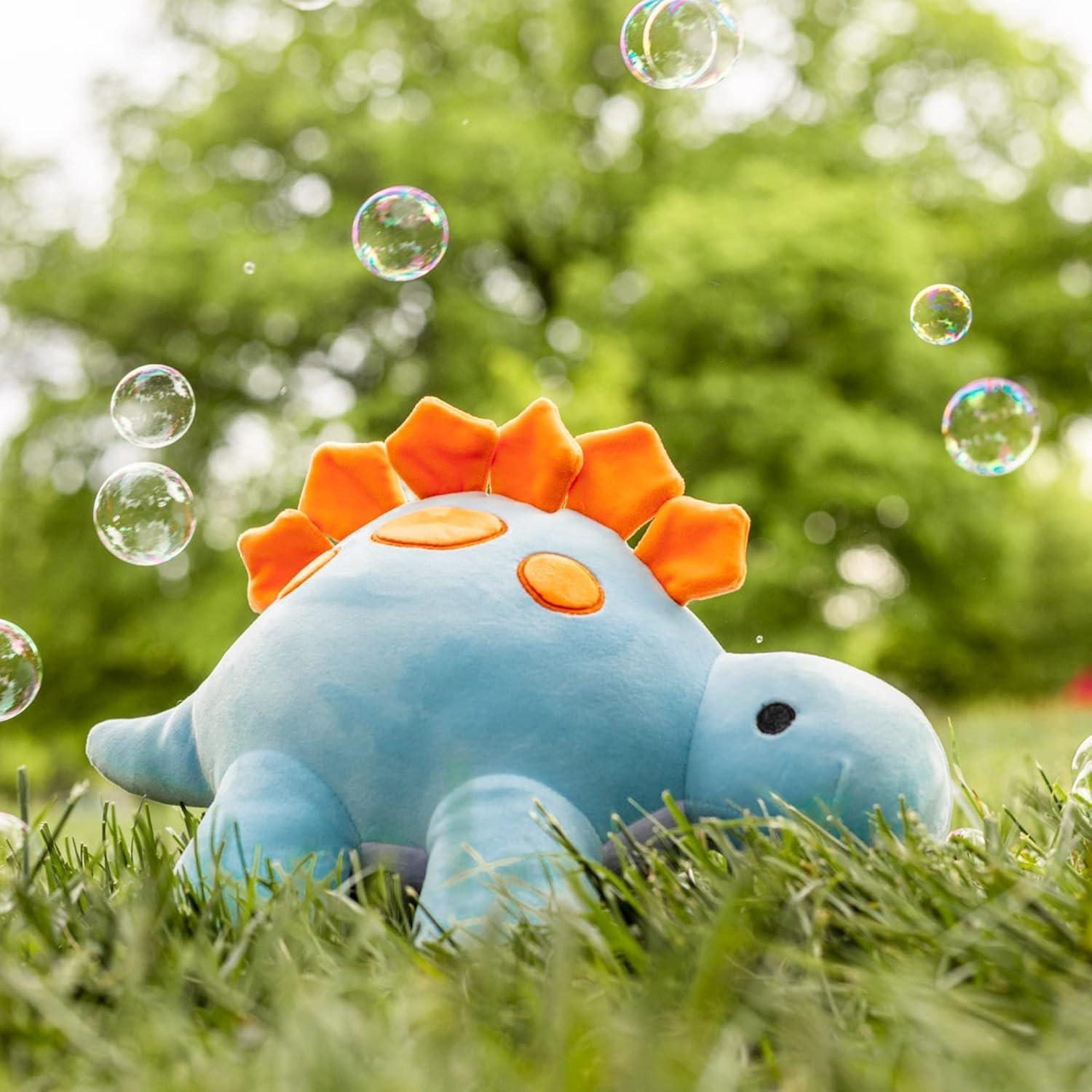 Dinosaurio de Peluche Azul BHALOOZ 33x17.8x20.3cm para Niños