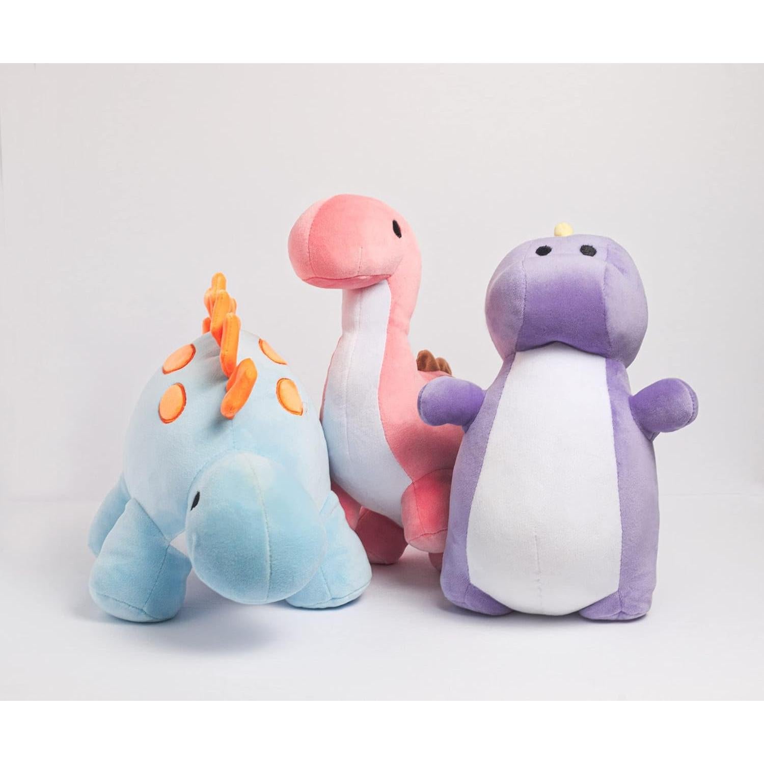 Dinosaurio de Peluche Azul BHALOOZ 33x17.8x20.3cm para Niños