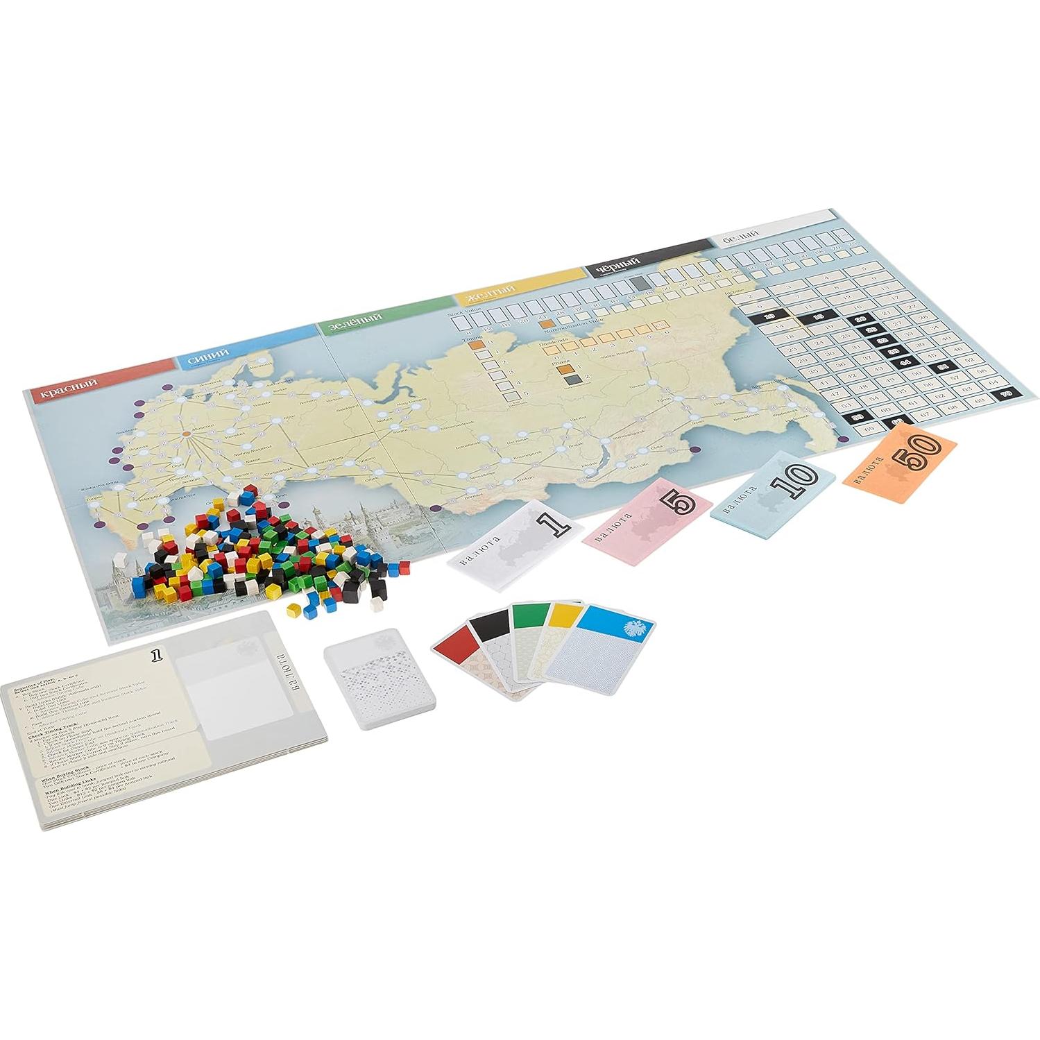 Juego de Mesa Ferrocarril Transiberiano Rio Grande Games