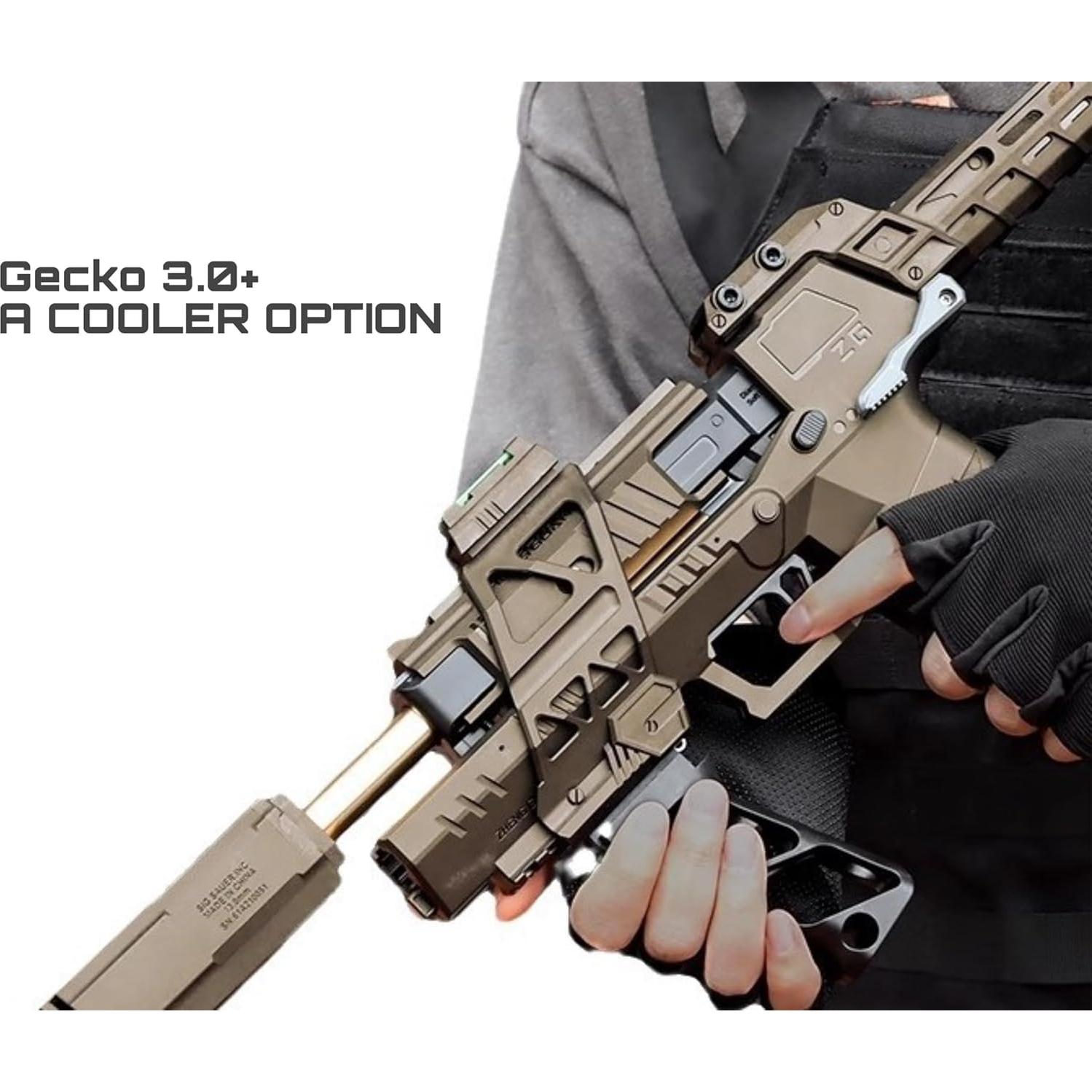 Lanzador de Balas de Espuma Gecko 3.0+ PATAWF - Alcance 25m