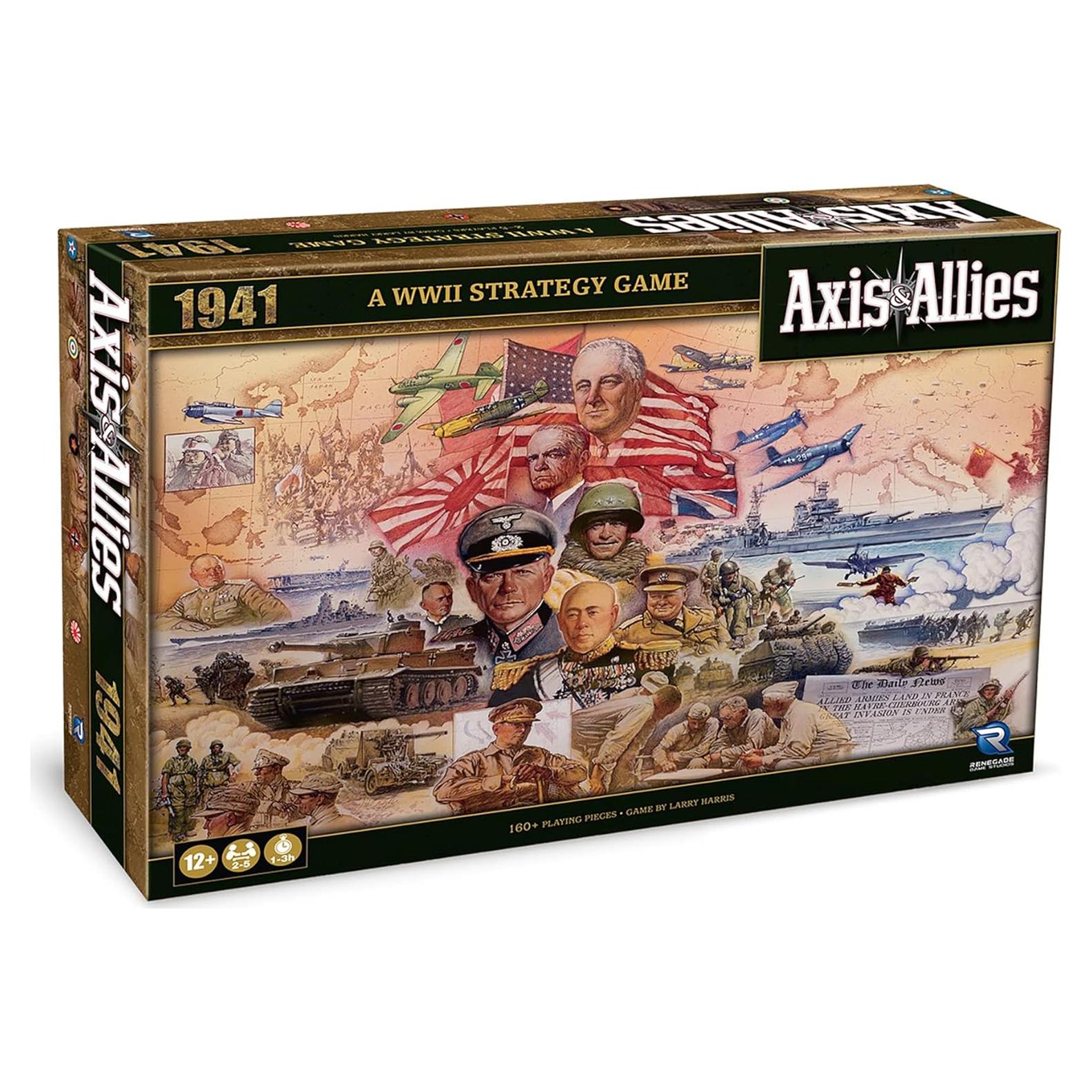 Juego de mesa Eje y Aliados: 1941 Renegade - 2-5 jugadores