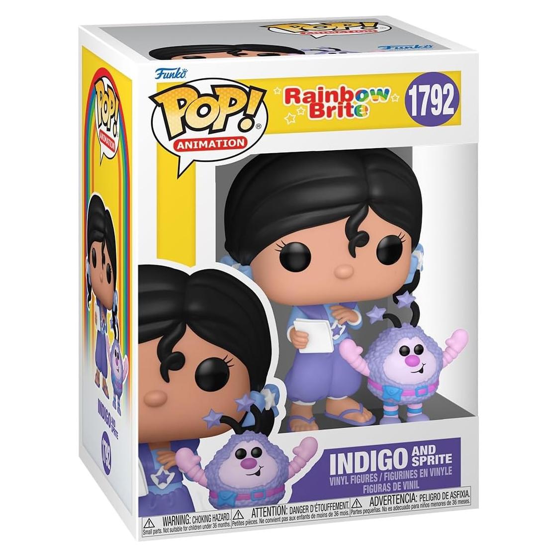 Funko Pop Rainbow Brite - Muñeca Índigo y Hammy - 9.5 cm