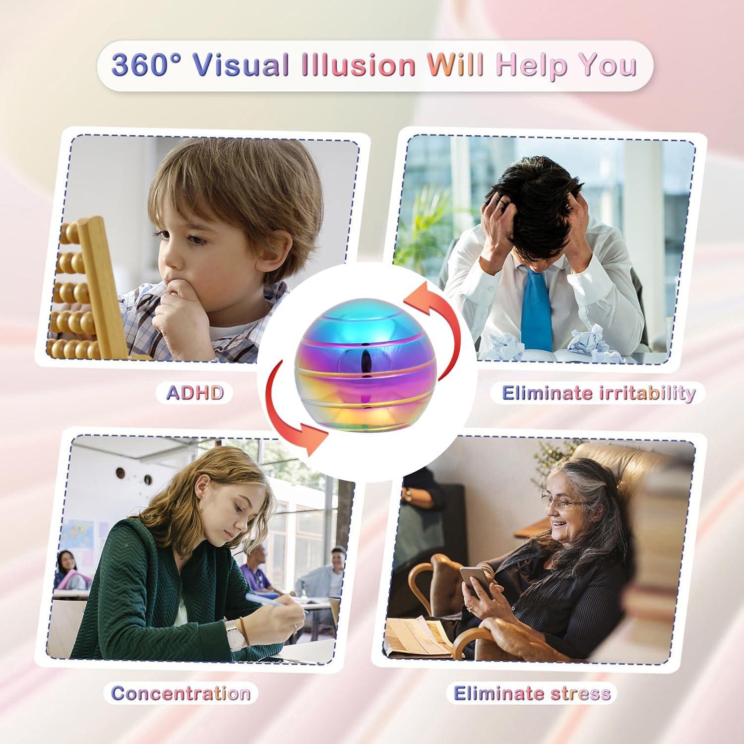 Juguete Giratorio Kinetic JoyJoltoy 3.76 cm Alivio Estrés