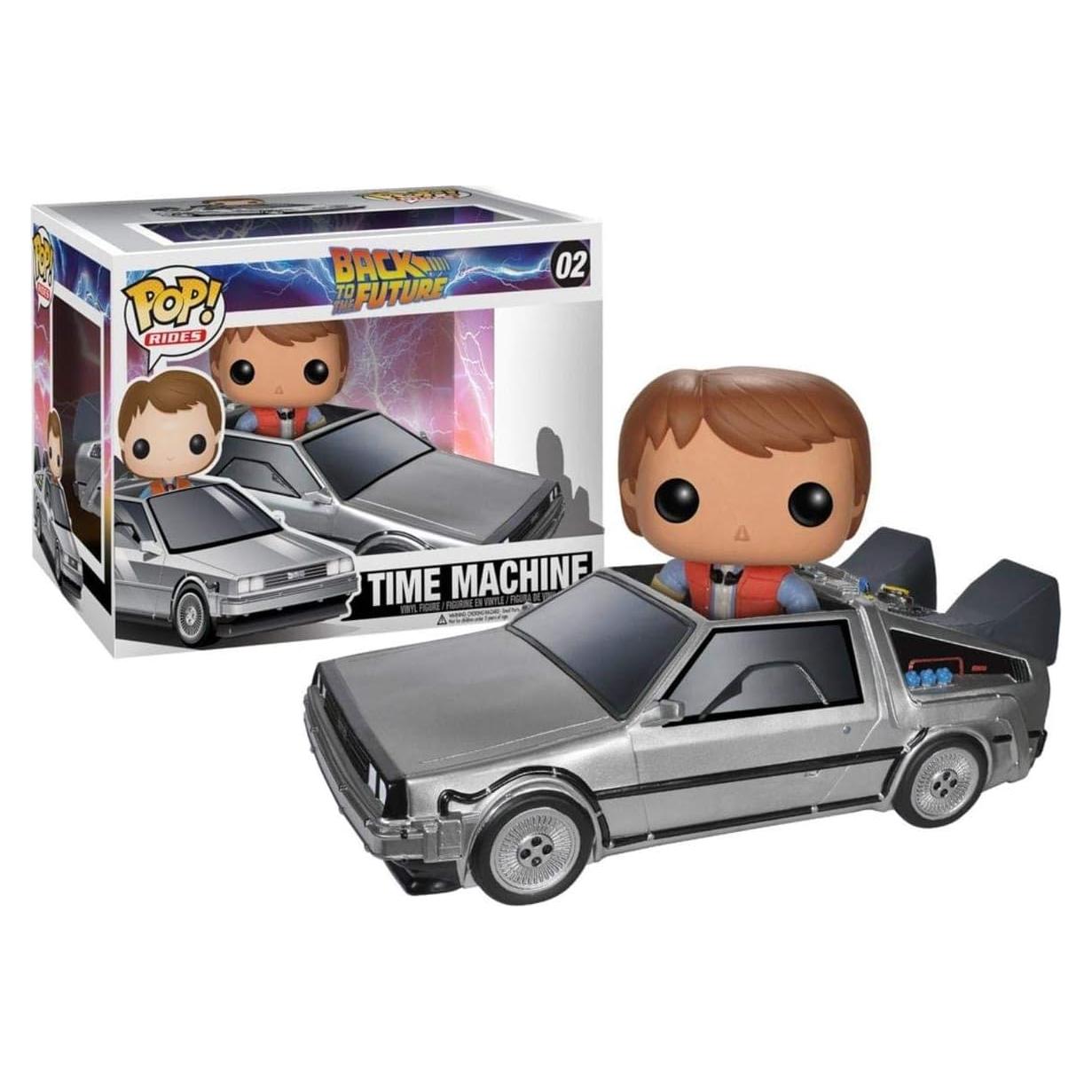 Funko POP Vinilo DeLorean Regreso al Futuro con Marty McFly