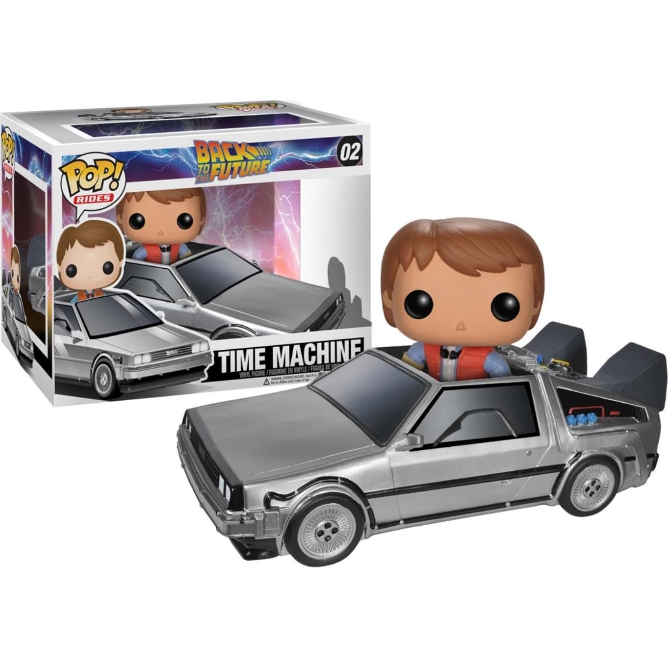 Funko POP Vinilo DeLorean Regreso al Futuro con Marty McFly