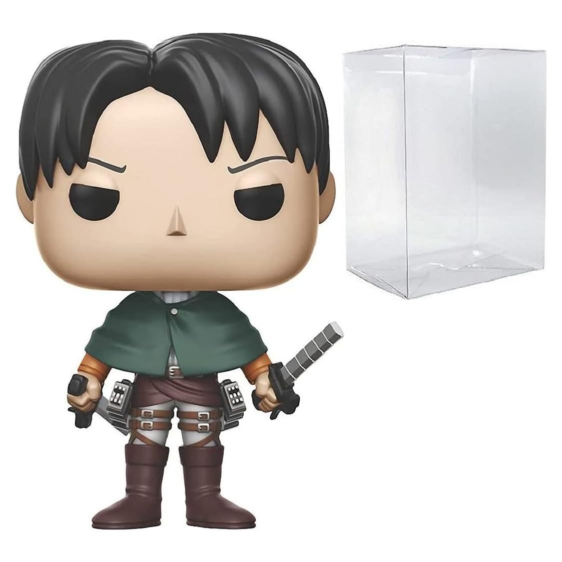 Figura de Vinilo Funko Pop! Levi Ackerman - Ataque a los Titanes, 9.5 cm