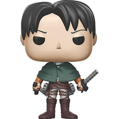 Figura de Vinilo Funko Pop! Levi Ackerman - Ataque a los Titanes, 9.5 cm