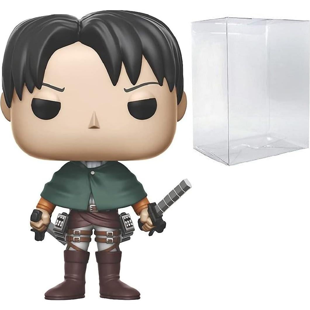 Figura de Vinilo Funko Pop! Levi Ackerman - Ataque a los Titanes, 9.5 cm