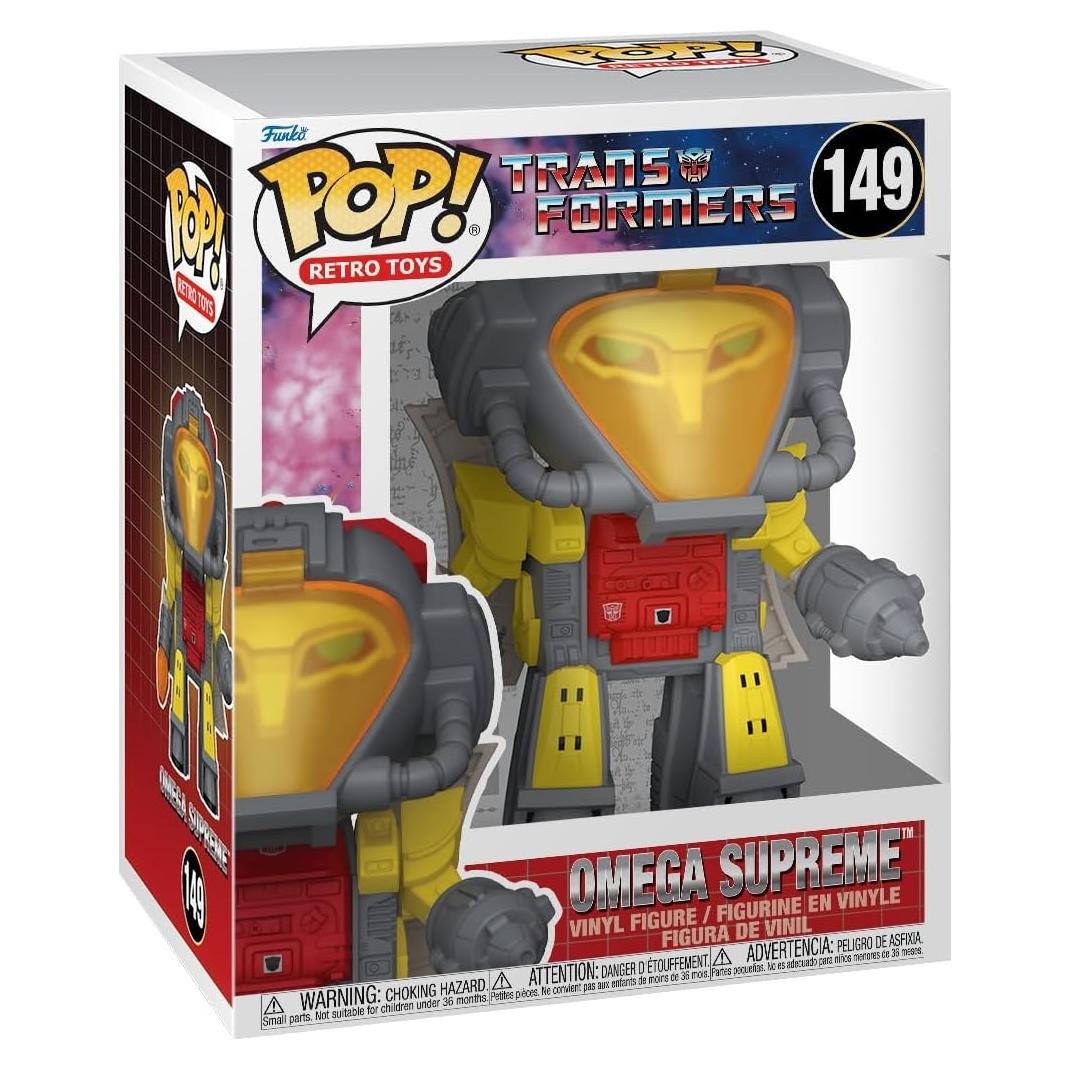 Figura Funko Pop Omega Supreme Transformers Clásico 16.5cm