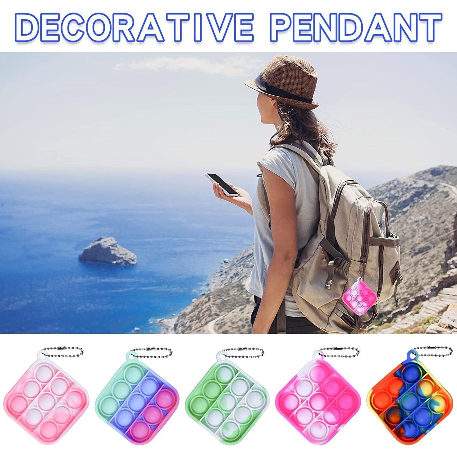 Paquete de 36 Llaveros Antiestrés Pop BicMan - Juguetes Infantiles