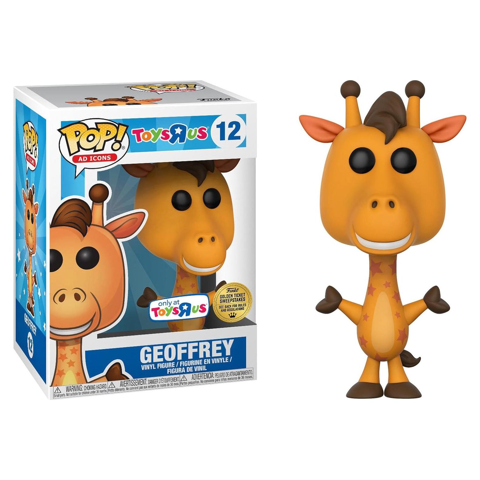 Figura de Vinilo Funko Geoffrey Boleto Dorado Ad Icons