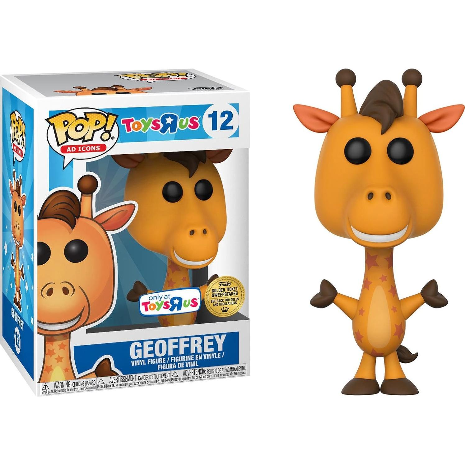 Figura de Vinilo Funko Geoffrey Boleto Dorado Ad Icons