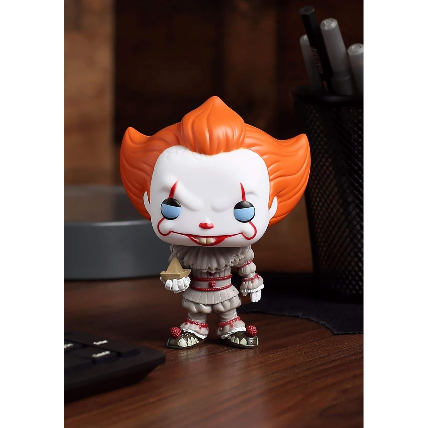 Figura Coleccionable Funko Pop Eso - Pennywise con Barco 9.5 cm