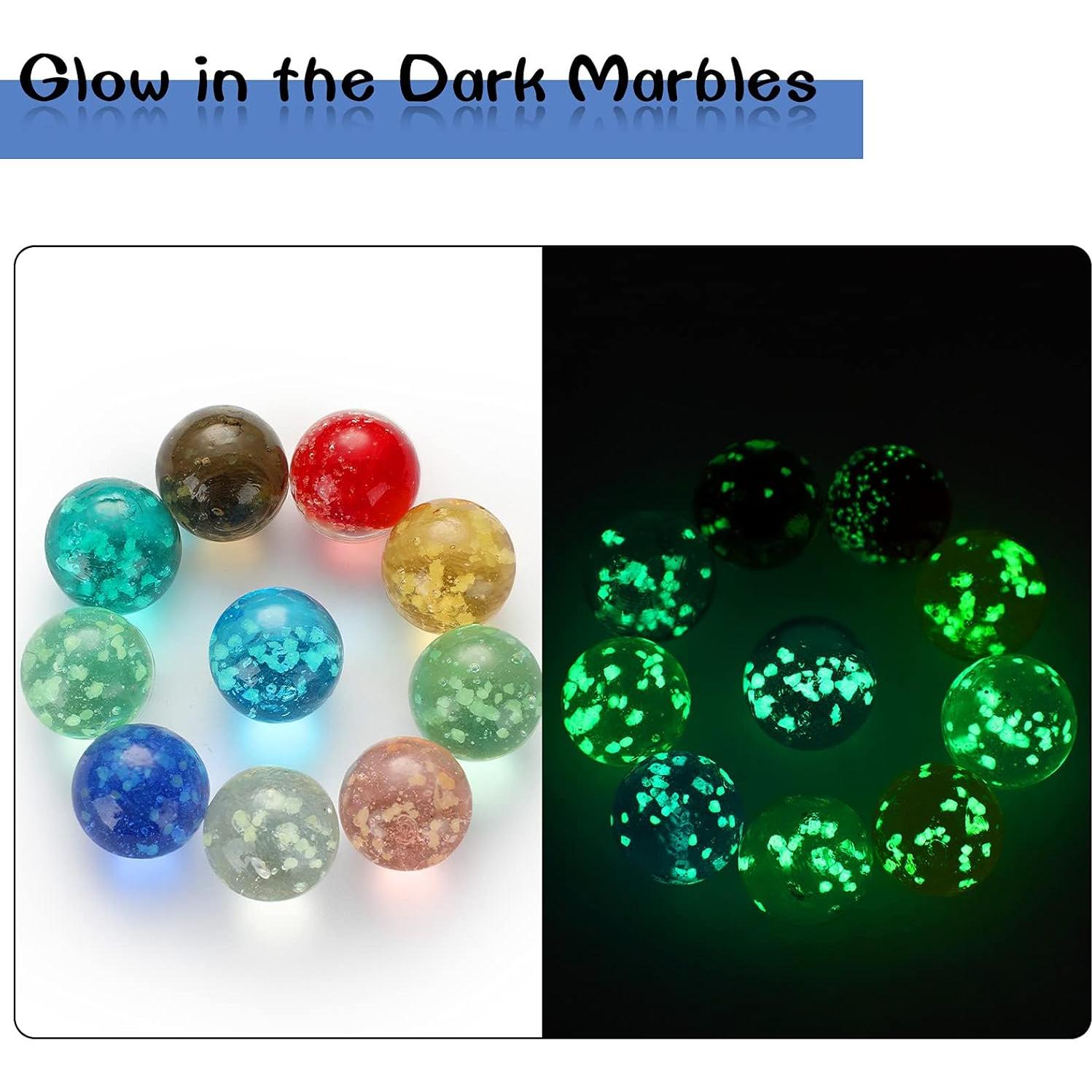 Canicas Brillantes Skylety 20 Piezas 16 mm Luminosa DIY