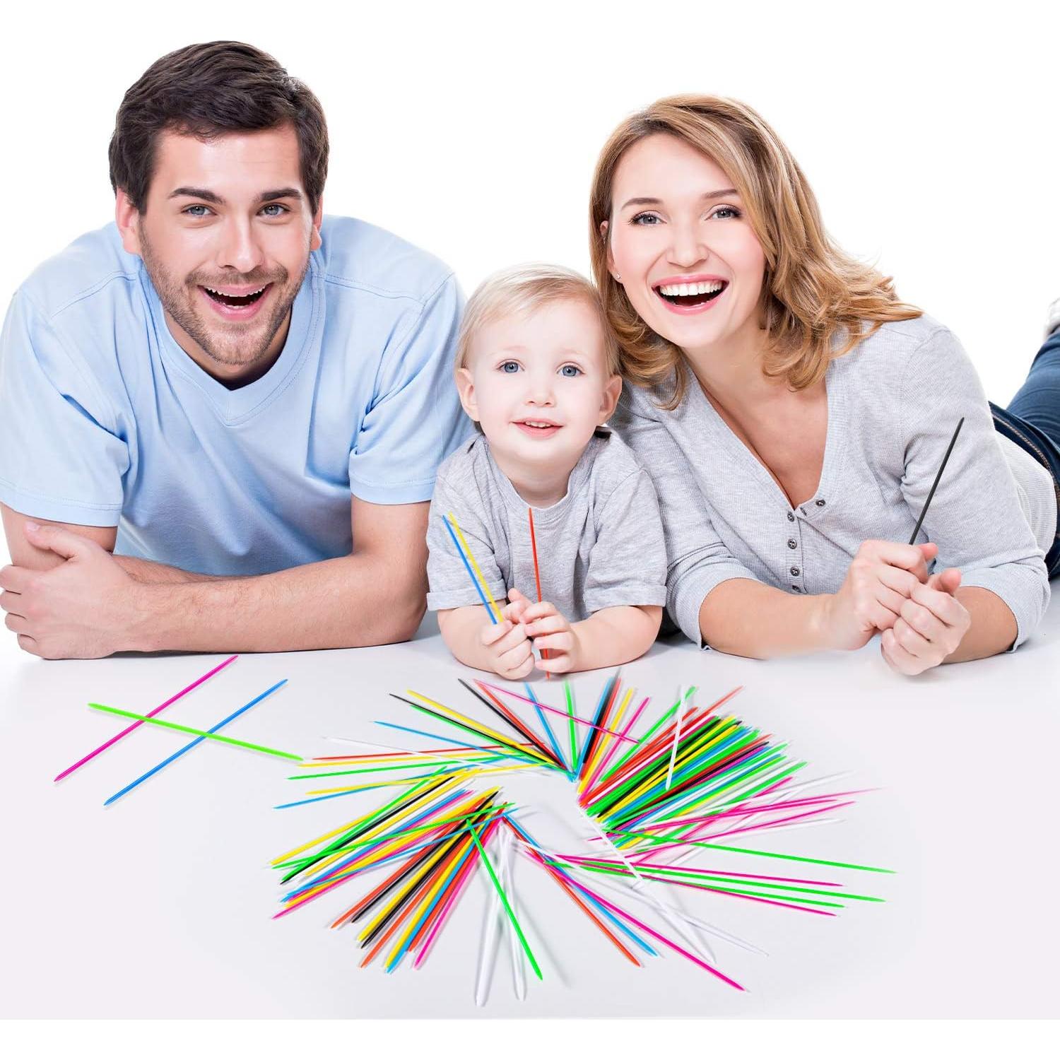 Juego de Palitos de Recoger CLESDF 480 Piezas Diversión Familiar