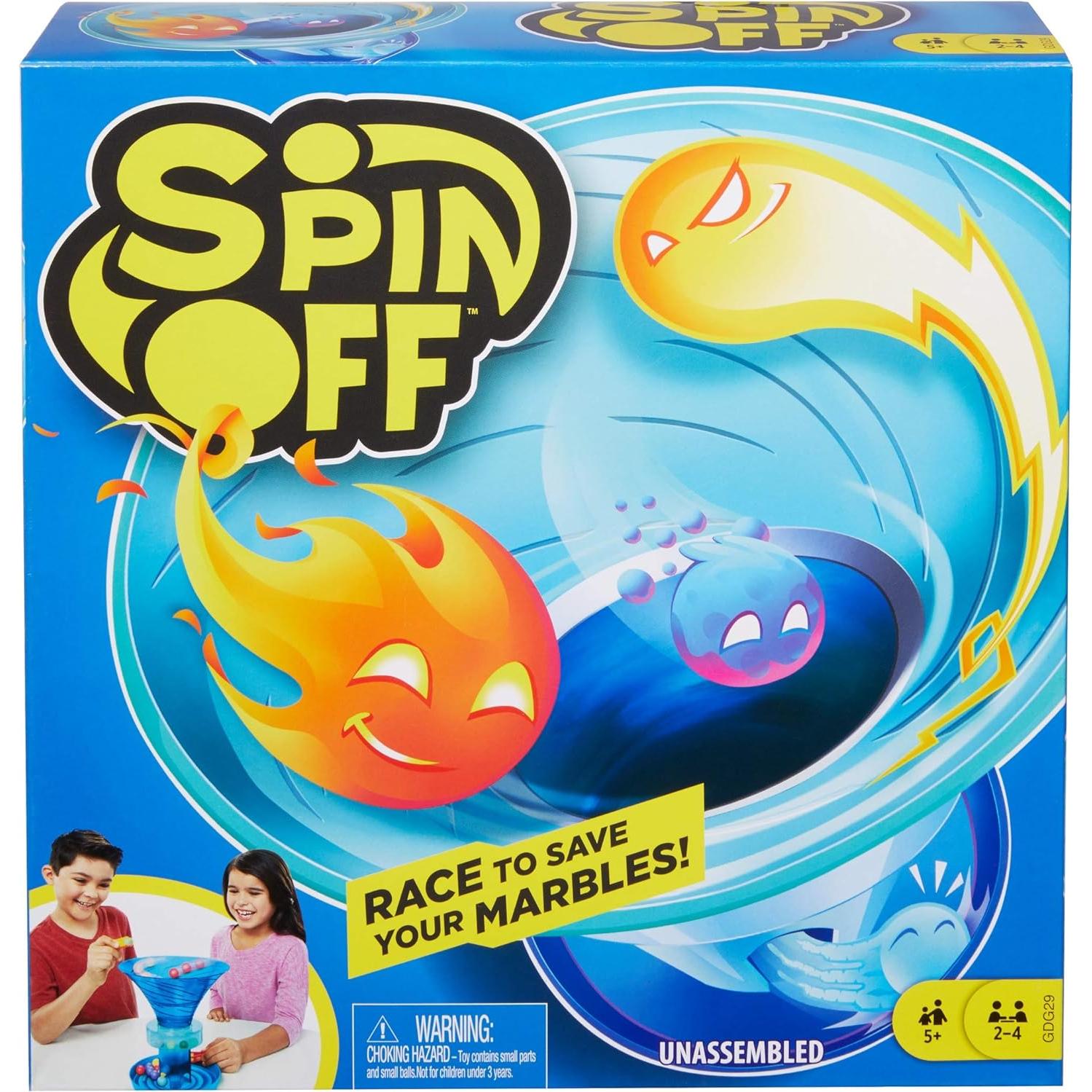 Juego Spin-Off Mattel para Niños 2-4 Jugadores 5+ Años