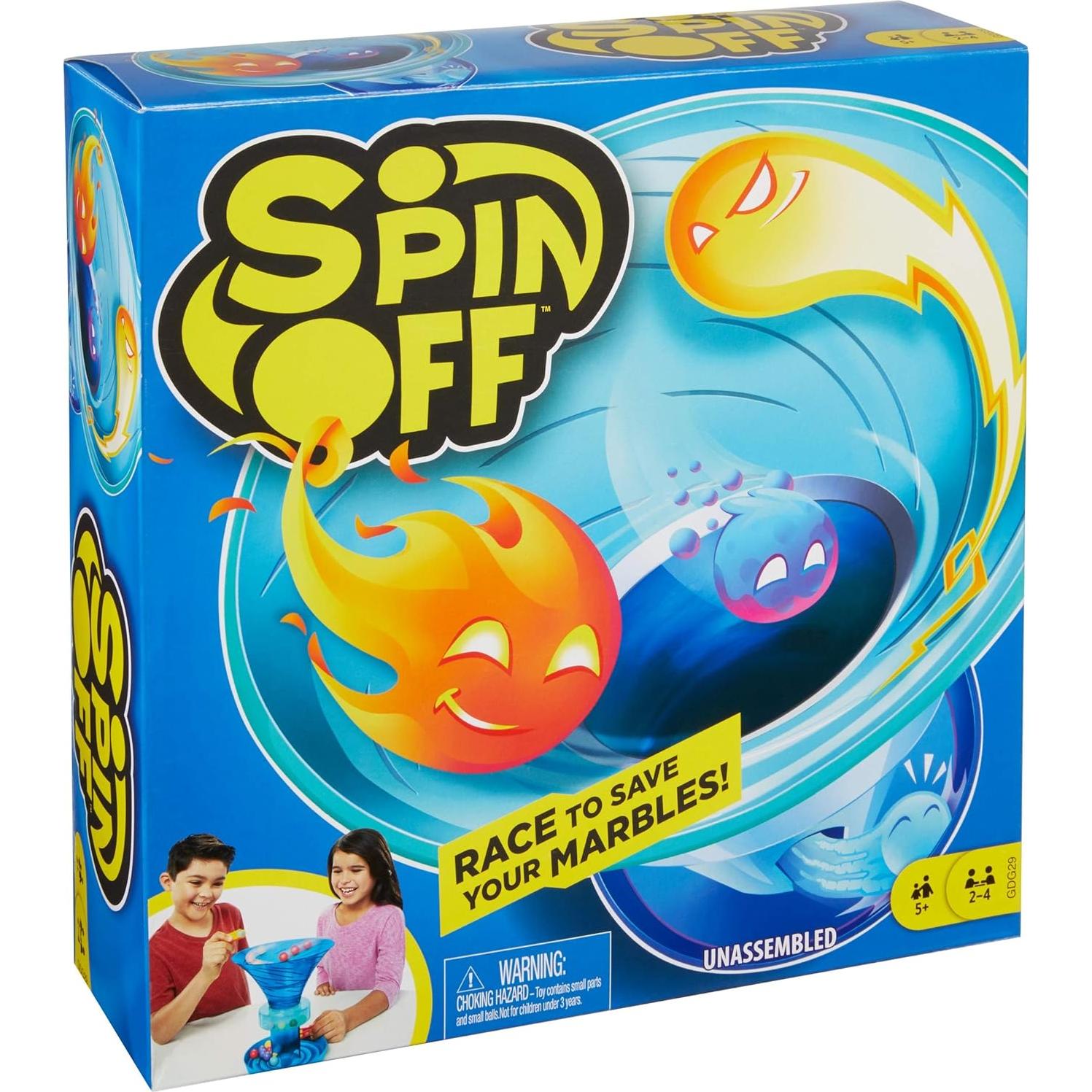 Juego Spin-Off Mattel para Niños 2-4 Jugadores 5+ Años