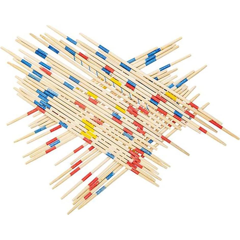 Juego Clásico de Palitos de Madera Chochkees 31 Piezas 18 cm