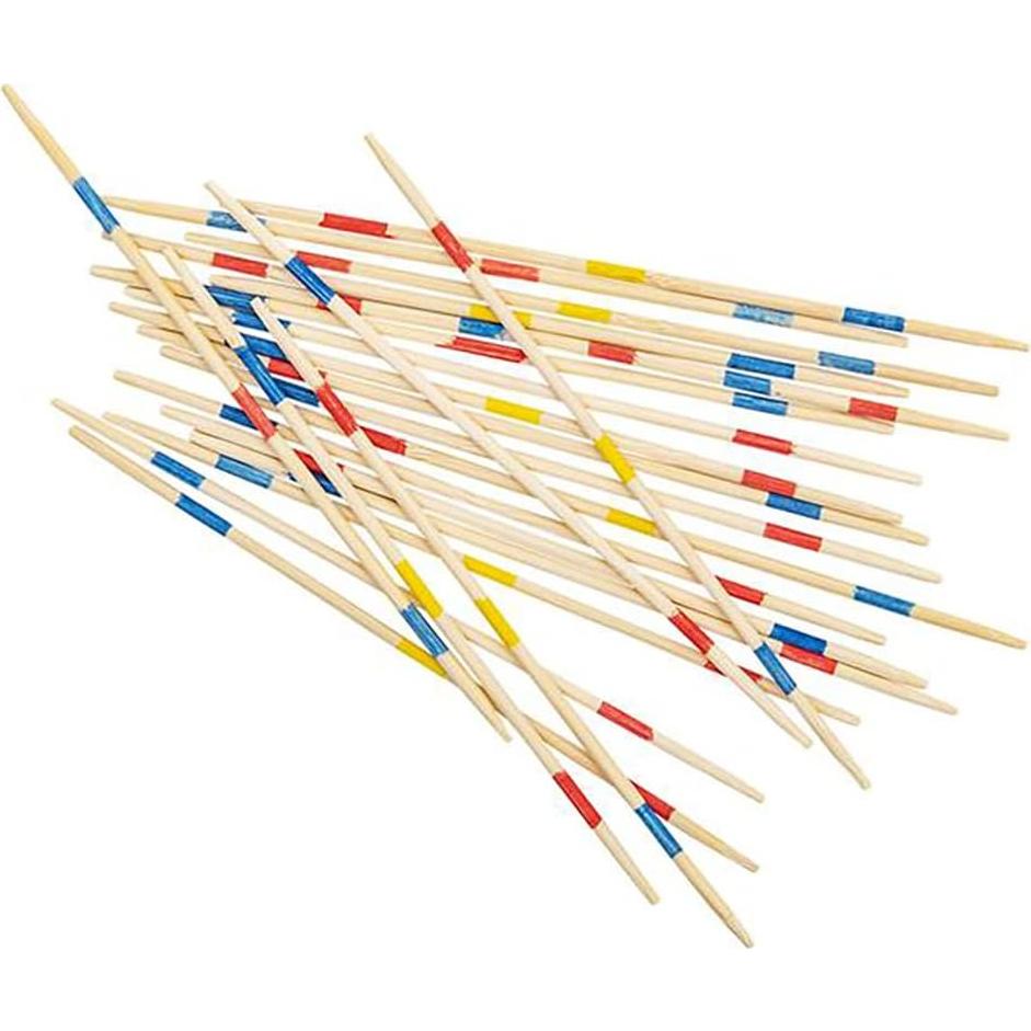 Juego Clásico de Palitos de Madera Chochkees 31 Piezas 18 cm