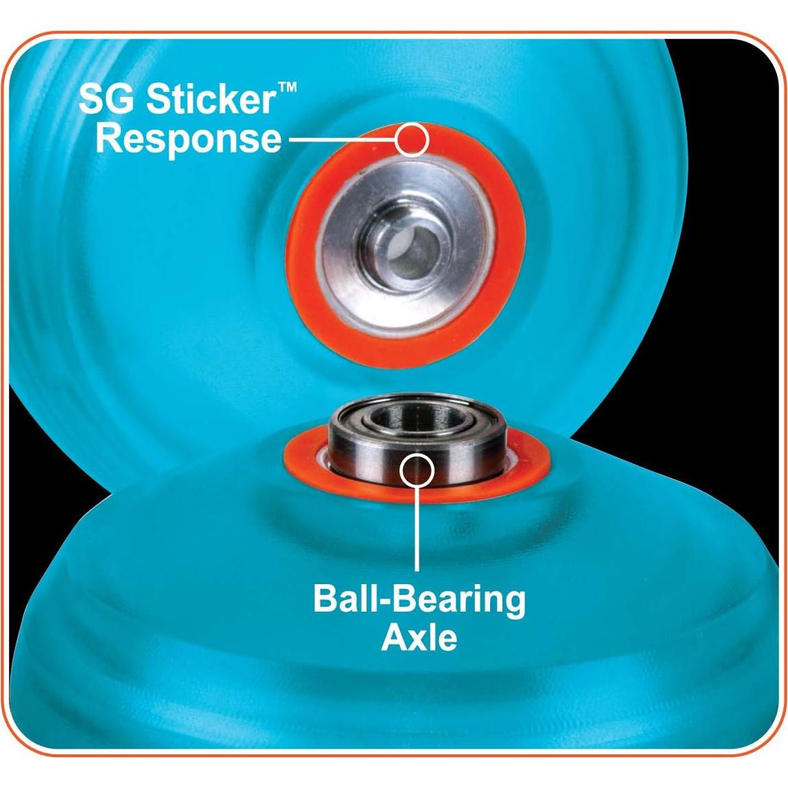 Yo-Yo Duncan Freehand Azul con Contrapeso y Aluminio