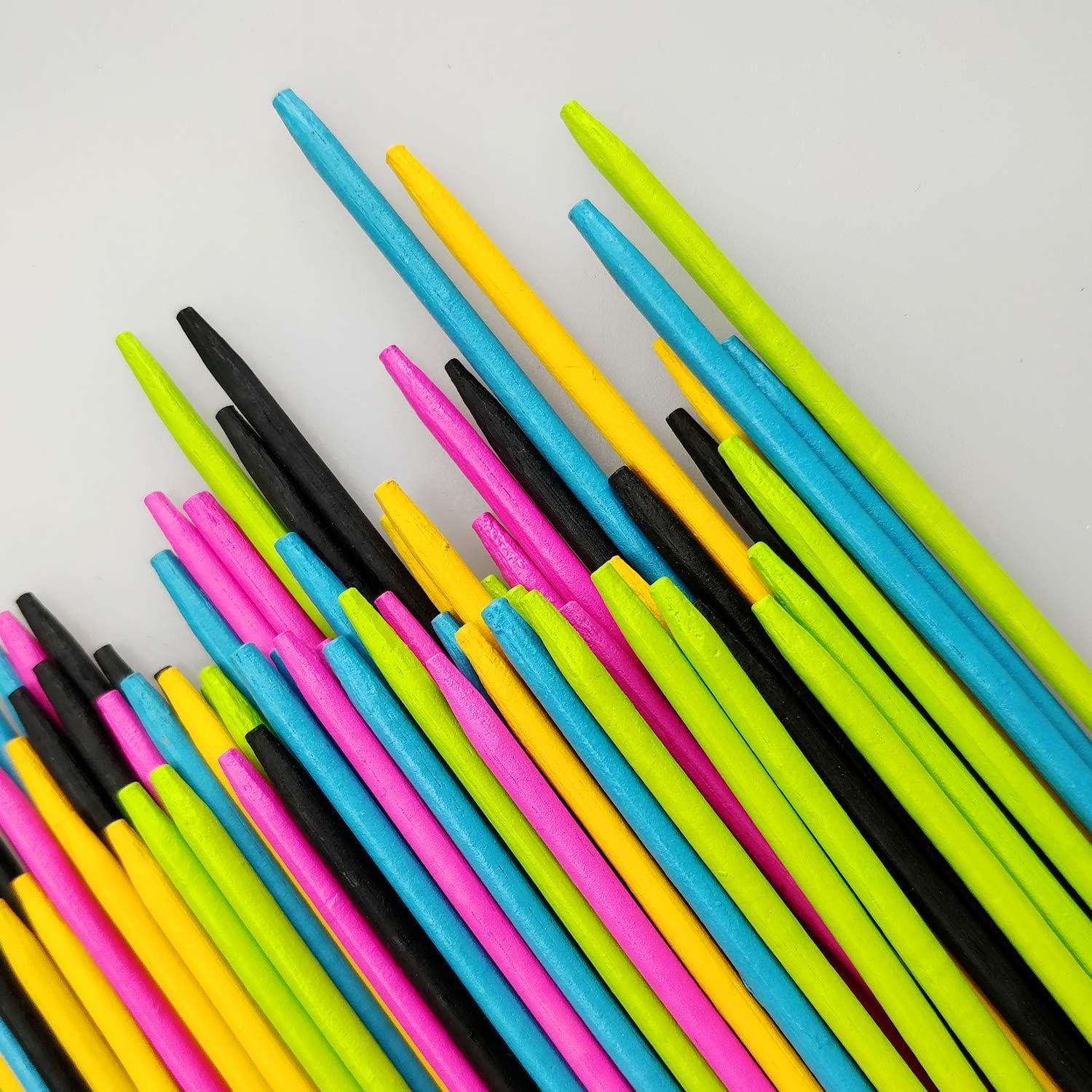 Juego de Palitos de Bambú CODOHI 90 Piezas 19 cm Colores Vivos