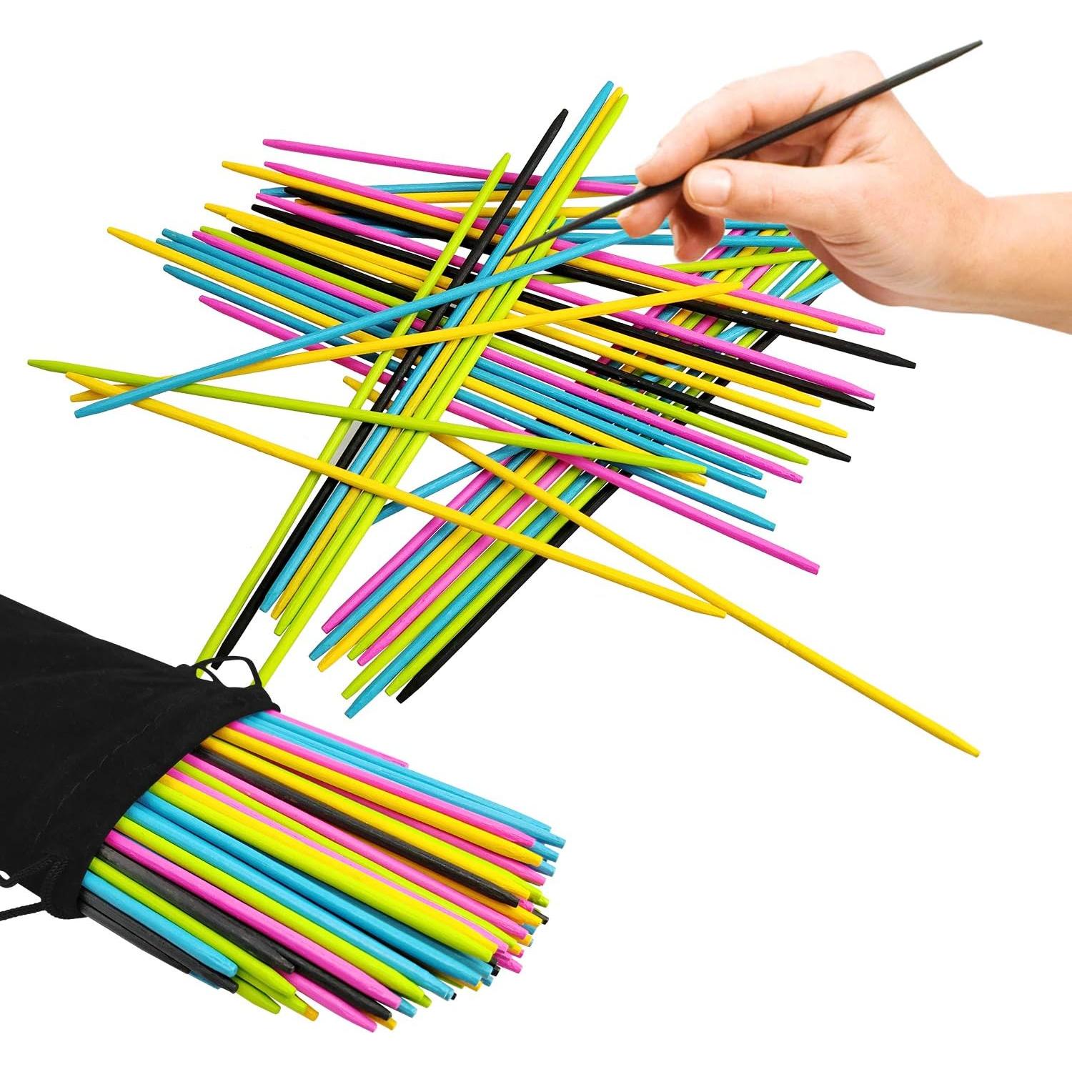 Juego de Palitos de Bambú CODOHI 90 Piezas 19 cm Colores Vivos